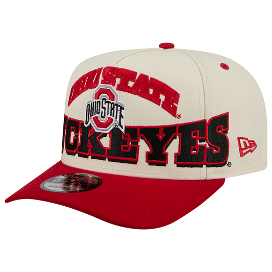 New Era Ohio State March Madness 26 950 A Frame Cap - Men's - Black/Tan/Red