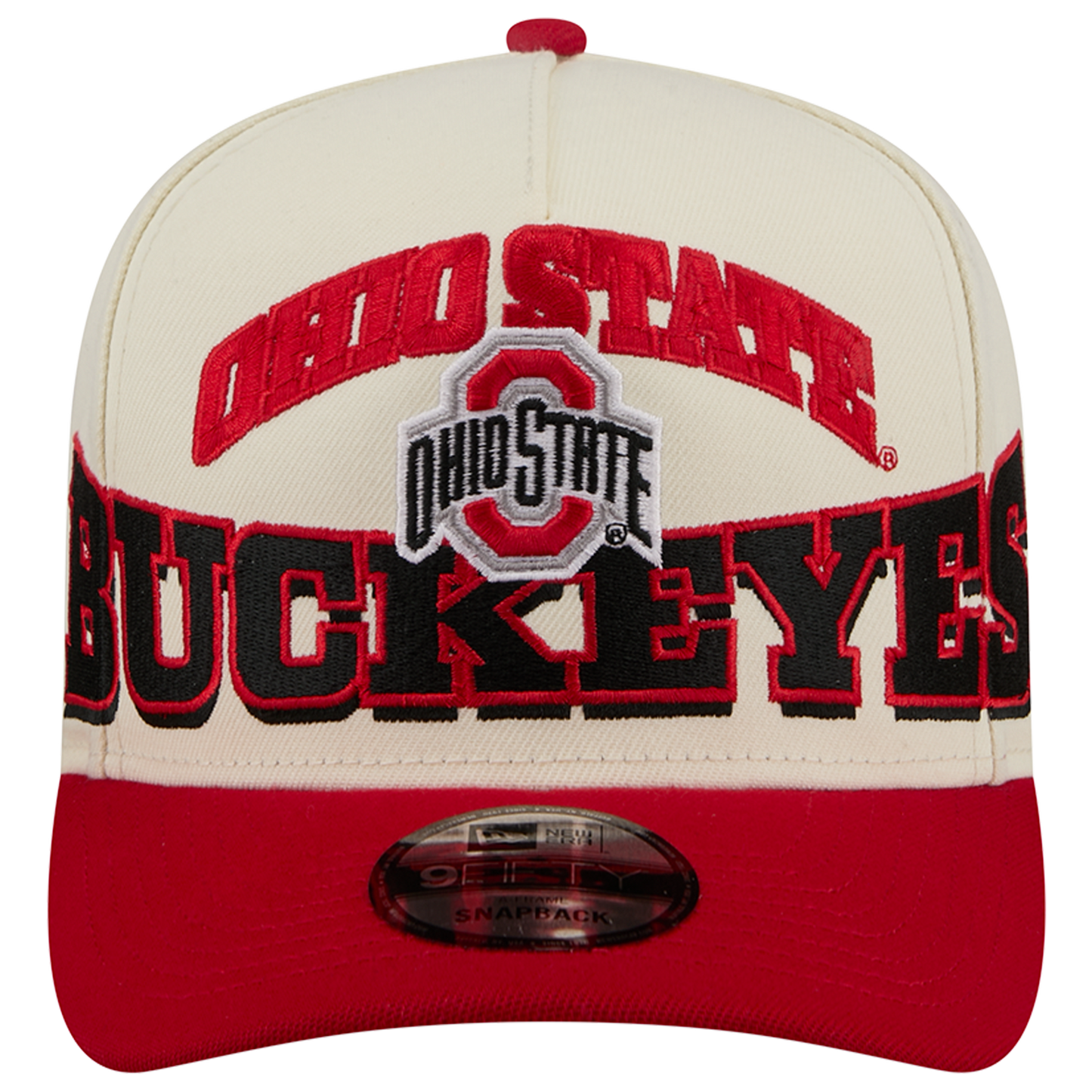 New Era Ohio State March Madness 26 950 A Frame Cap - Men's - Black/Tan/Red