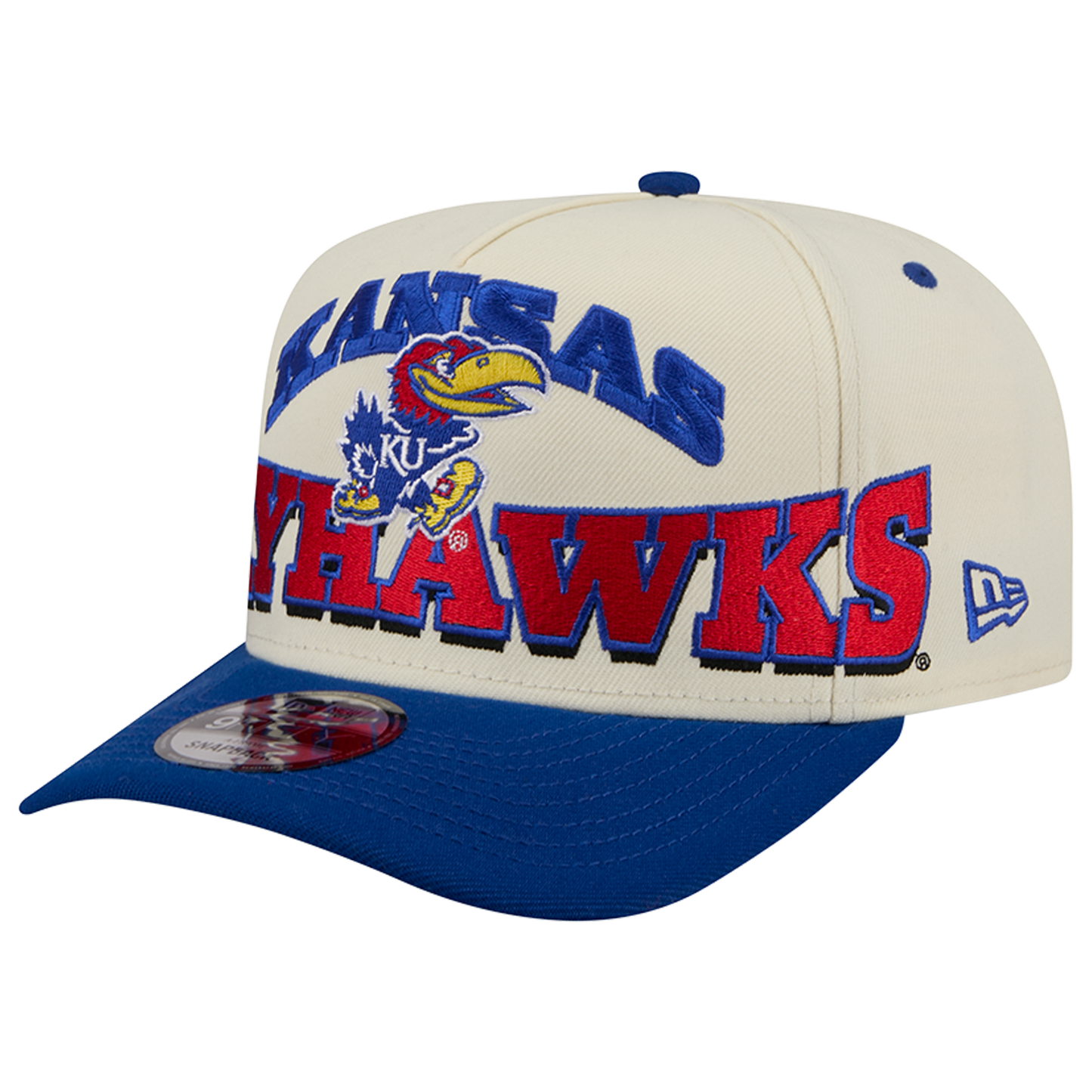 New Era Kansas 26 9FIFTY A-Frame Cap - Men's - Tan/Red/Blue
