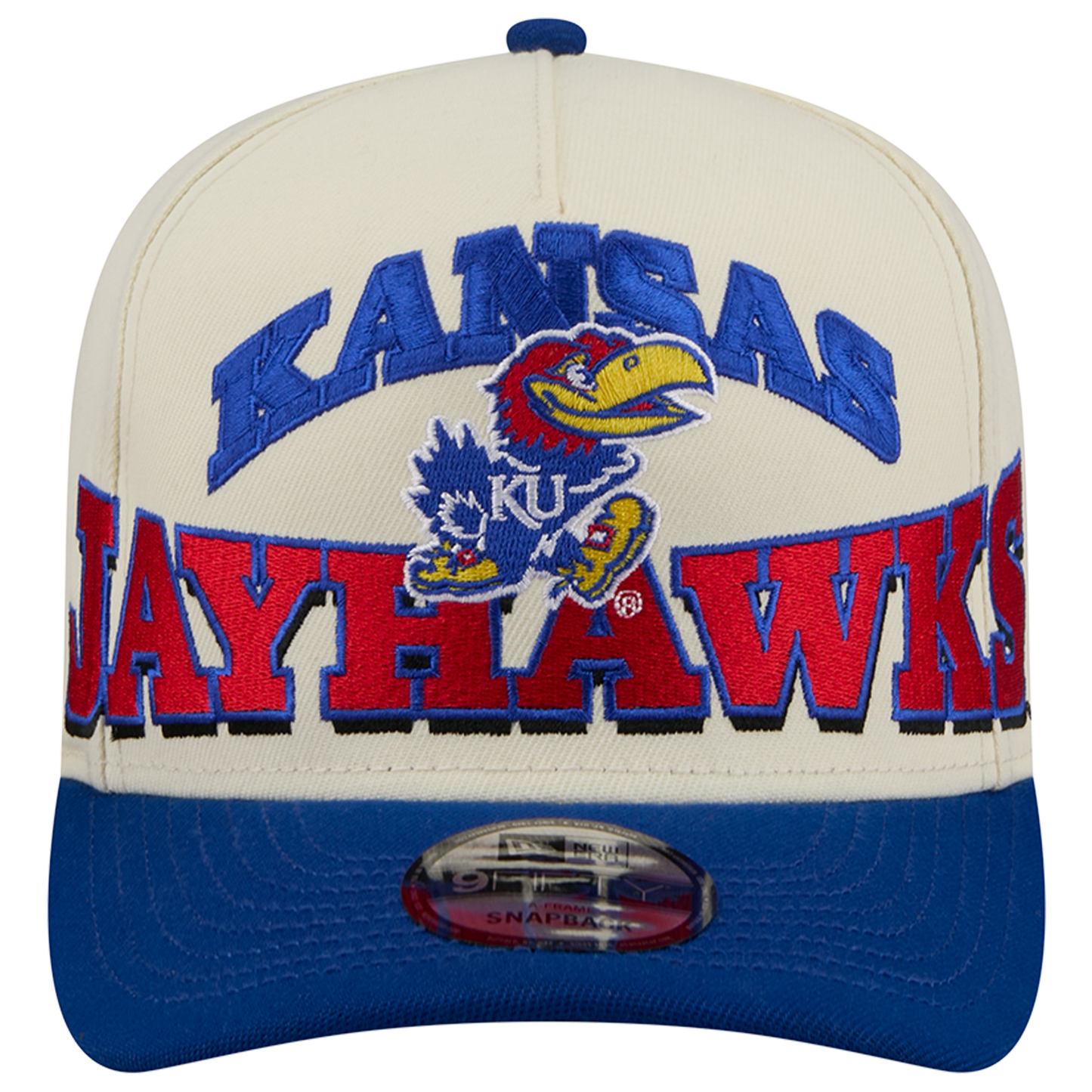 New Era Kansas 26 9FIFTY A-Frame Cap - Men's - Tan/Red/Blue