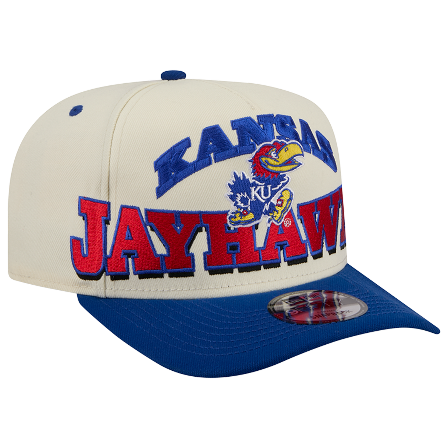 New Era Kansas 26 9FIFTY A-Frame Cap - Men's - Tan/Red/Blue