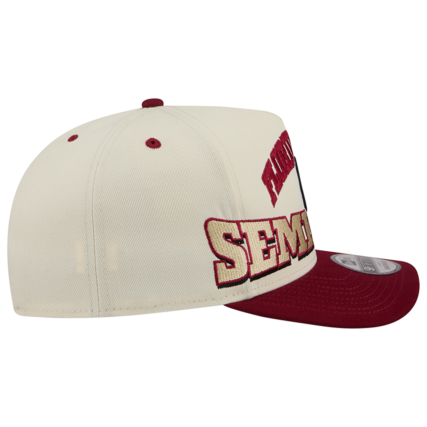 New Era Florida State 26 9FIFTY A-Frame Cap - Men's - Tan/Red/Gold