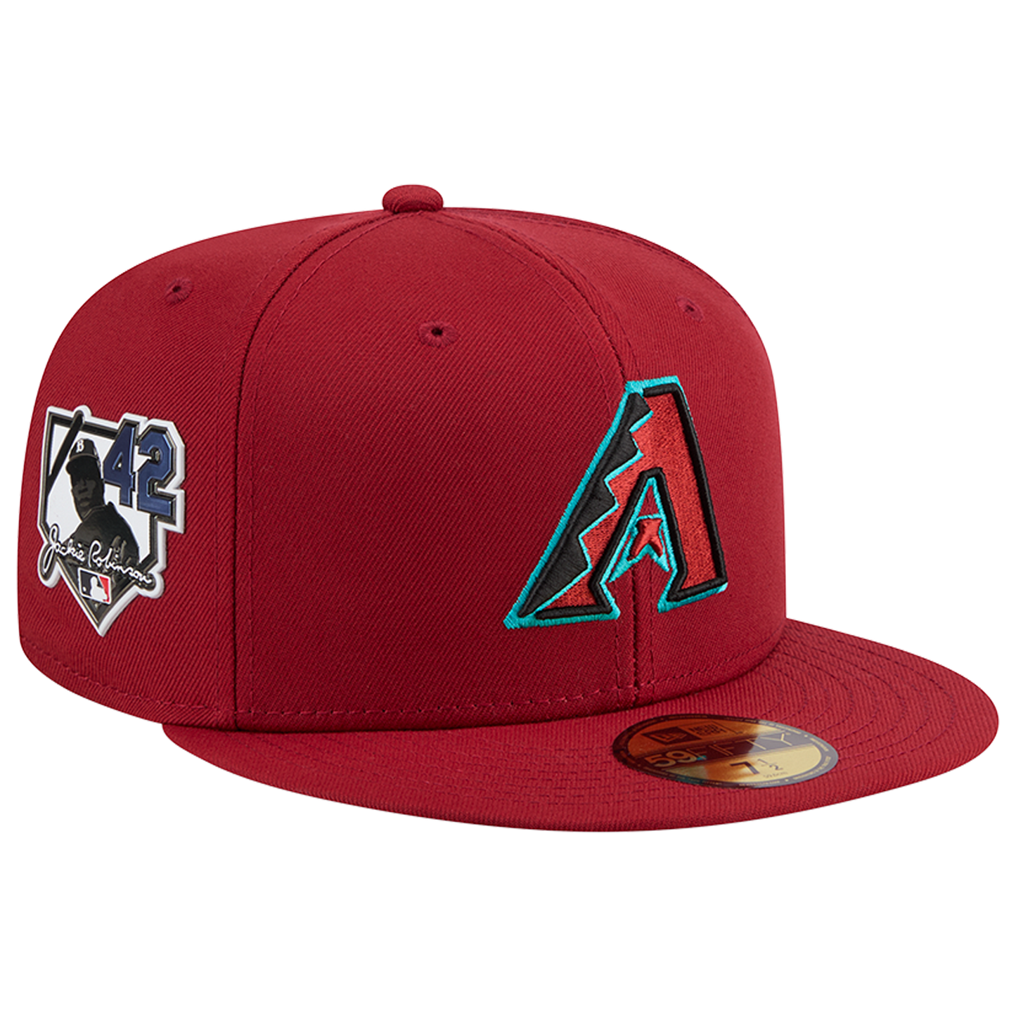 New Era Diamondbacks MLB26 JRD 5950 Cap - Men's - Red/Teal