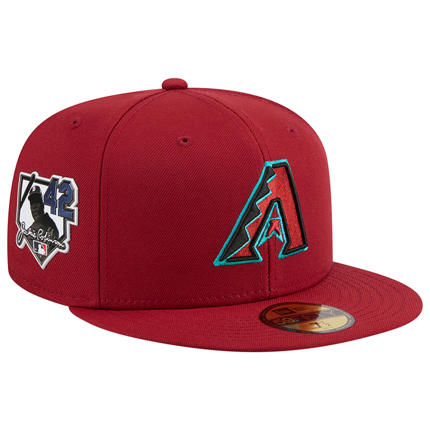 New Era Diamondbacks MLB26 JRD 5950 Cap - Men's - Red/Teal