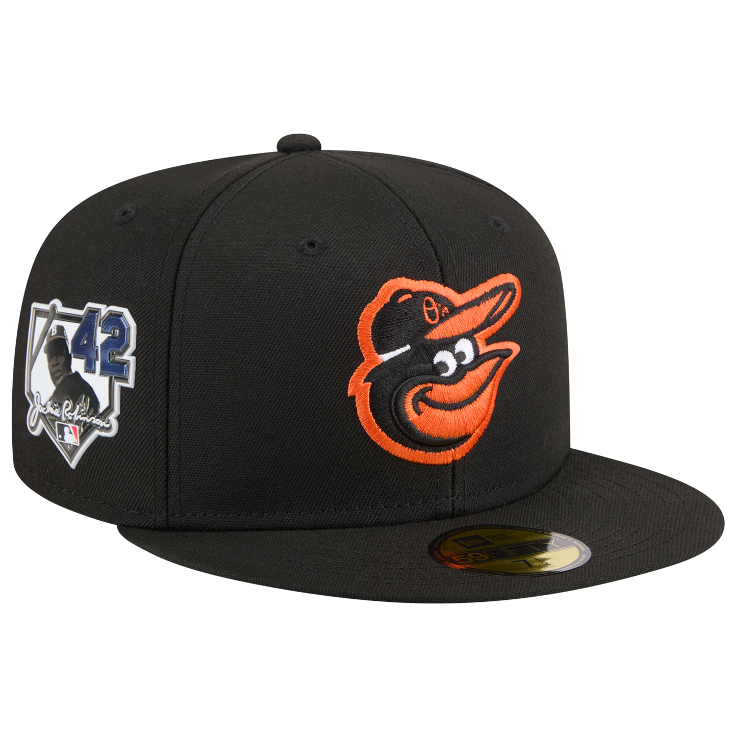 New Era Orioles MLB26 JRD 5950 Cap - Men's - Black/Orange