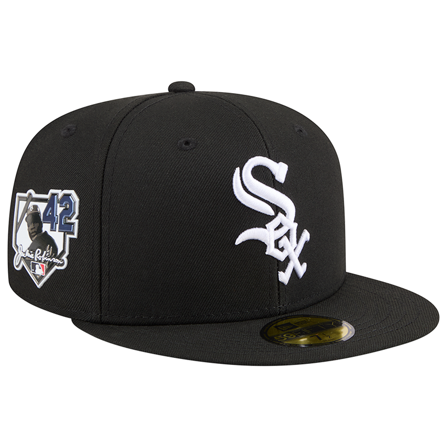 New Era White Sox MLB26 JRD 5950 Cap - Men's - Black/White