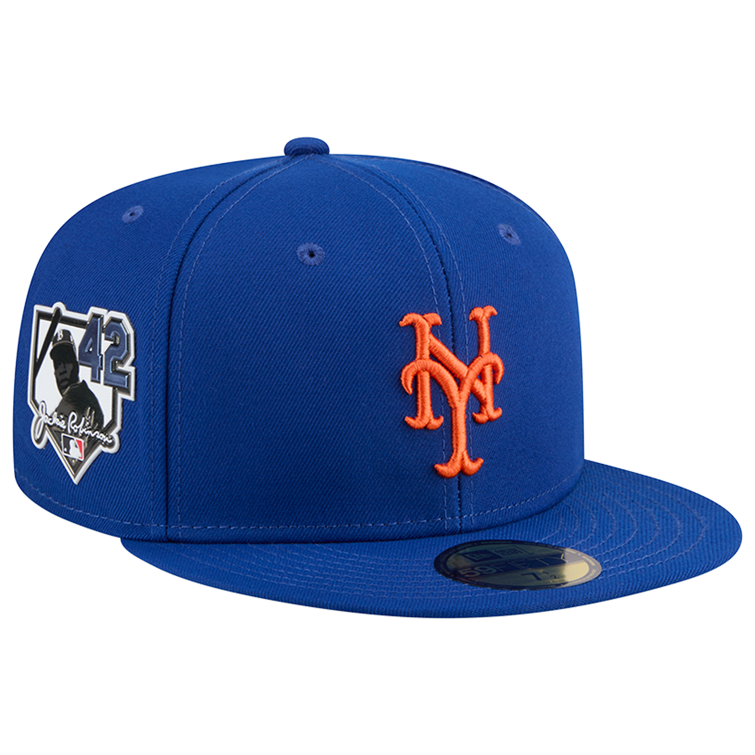New Era Mets MLB26 JRD 5950 Cap - Men's - Blue/Orange