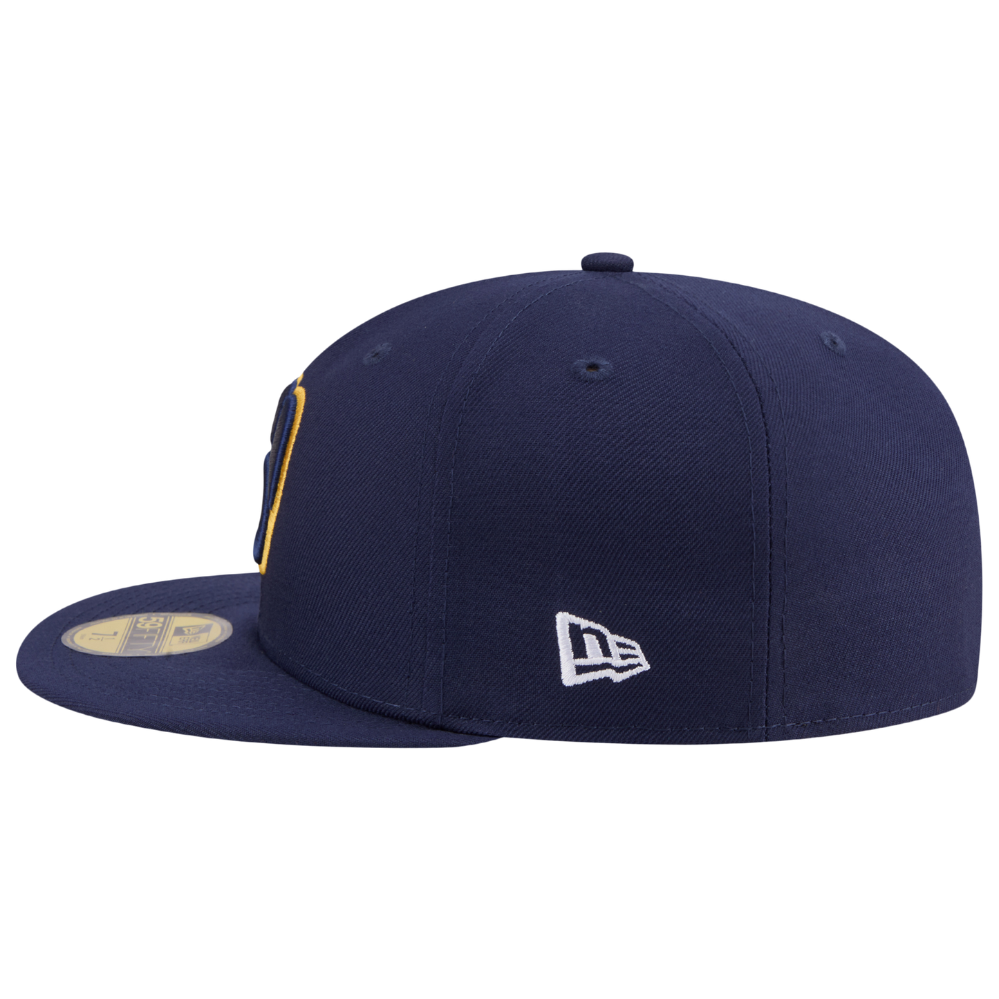 New Era Brewers MLB26 JRD 5950 Cap - Men's - Navy/Yellow