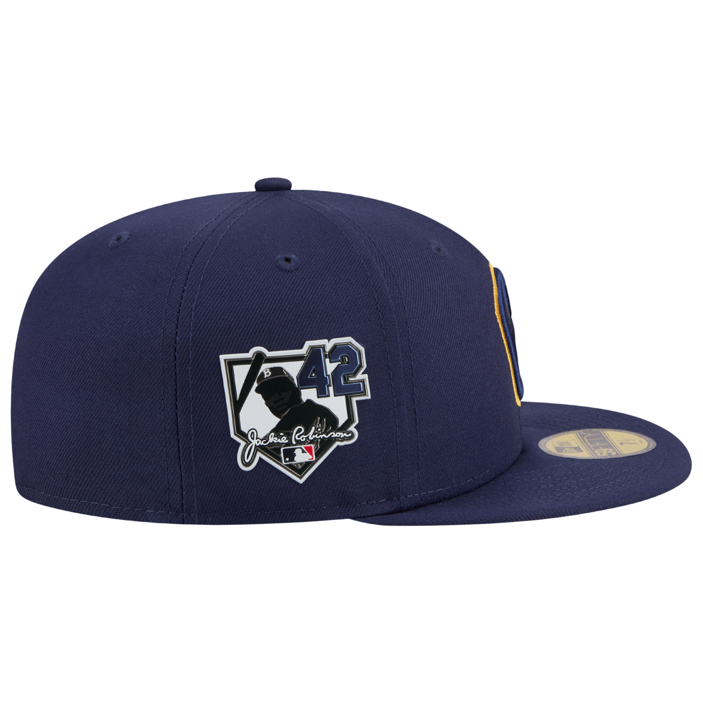 New Era Brewers MLB26 JRD 5950 Cap - Men's - Navy/Yellow