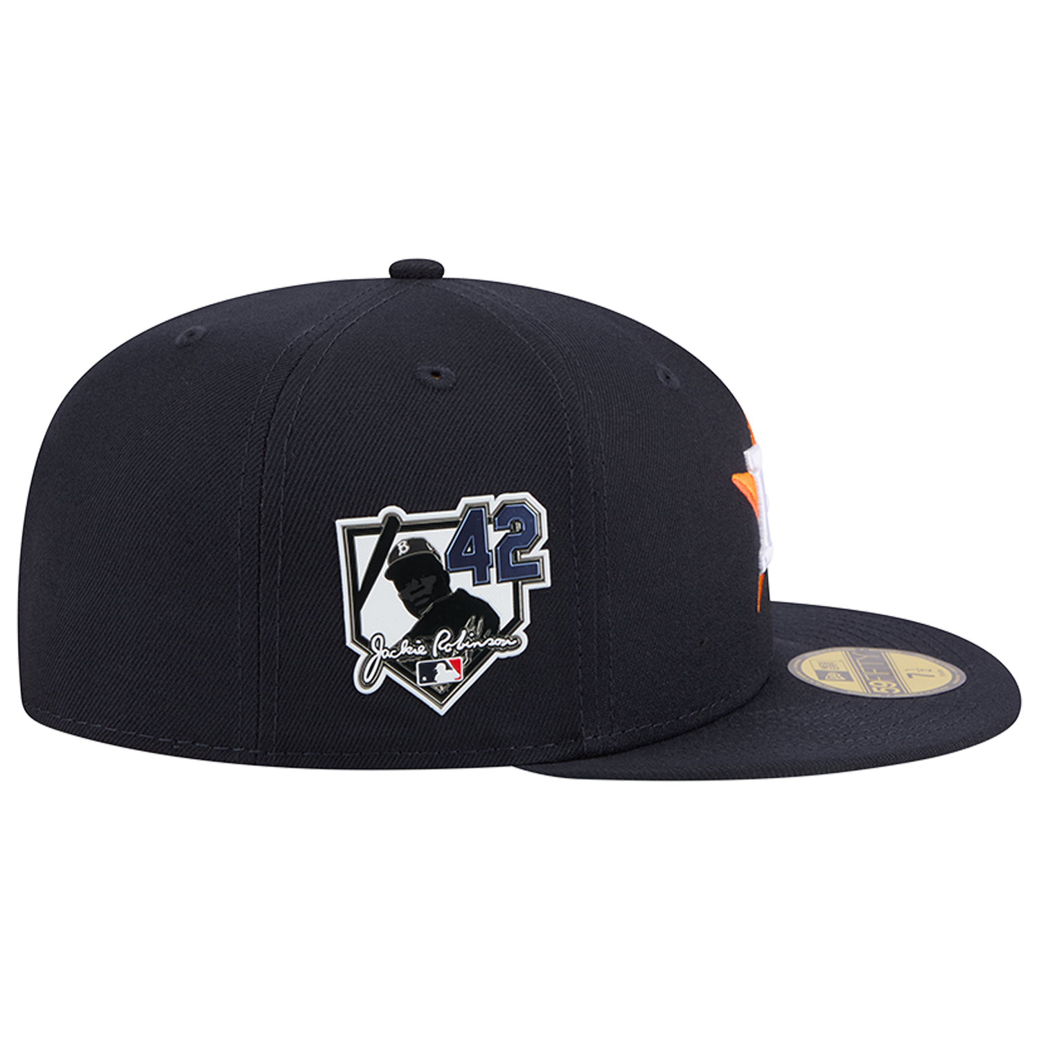 New Era Astros MLB26 JRD 5950 Cap - Men's - Navy/Orange