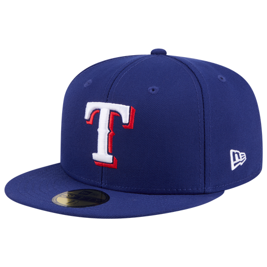New Era Rangers MLB26 JRD 5950 Cap - Men's - Navy/White/Red