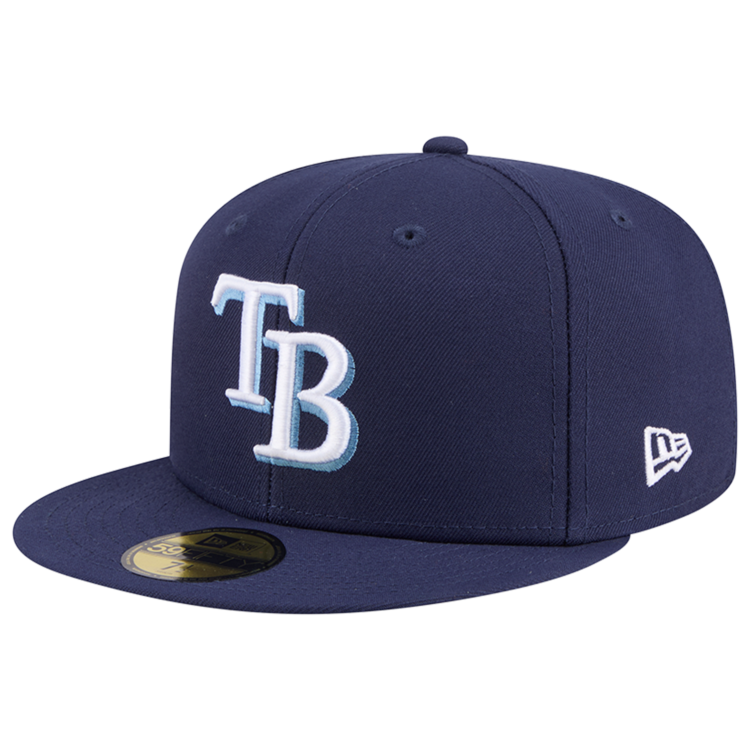 New Era Rays MLB26 JRD 5950 Cap - Men's - Navy/White/Carolina