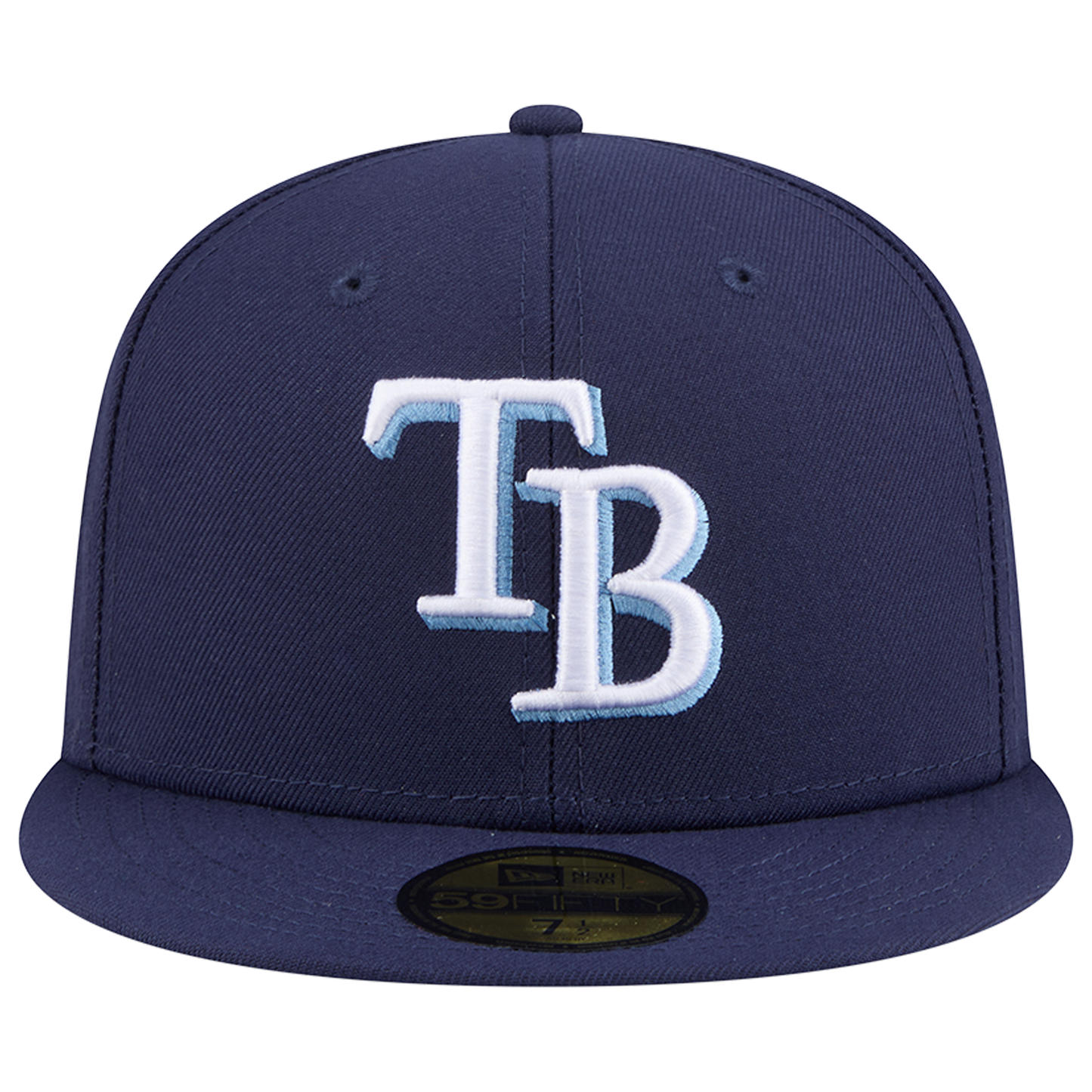 New Era Rays MLB26 JRD 5950 Cap - Men's - Navy/White/Carolina