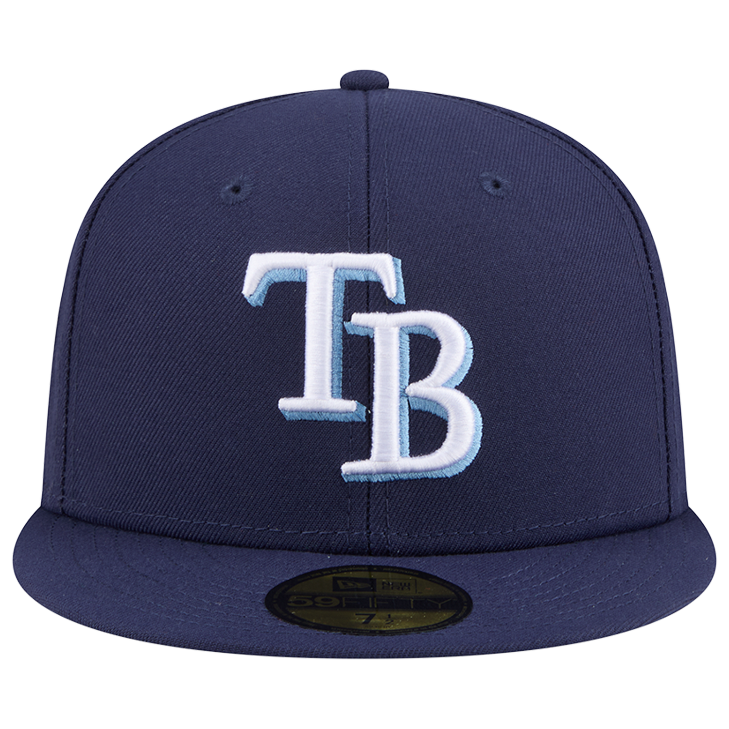 New Era Rays MLB26 JRD 5950 Cap - Men's - Navy/White/Carolina