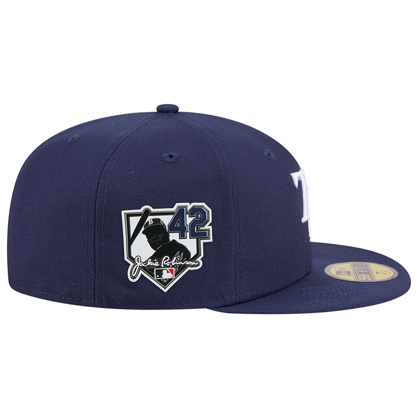 New Era Rays MLB26 JRD 5950 Cap - Men's - Navy/White/Carolina