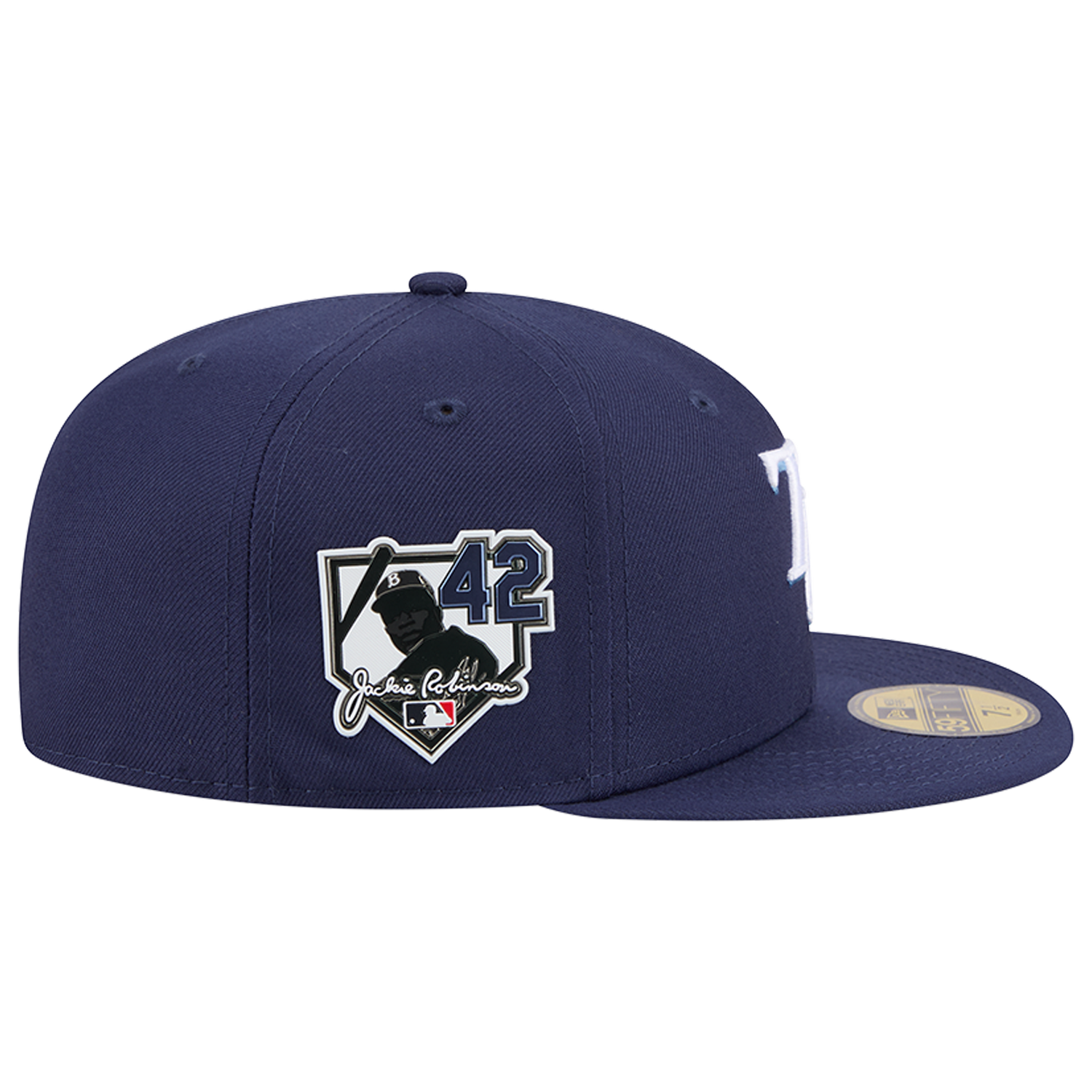 New Era Rays MLB26 JRD 5950 Cap - Men's - Navy/White/Carolina