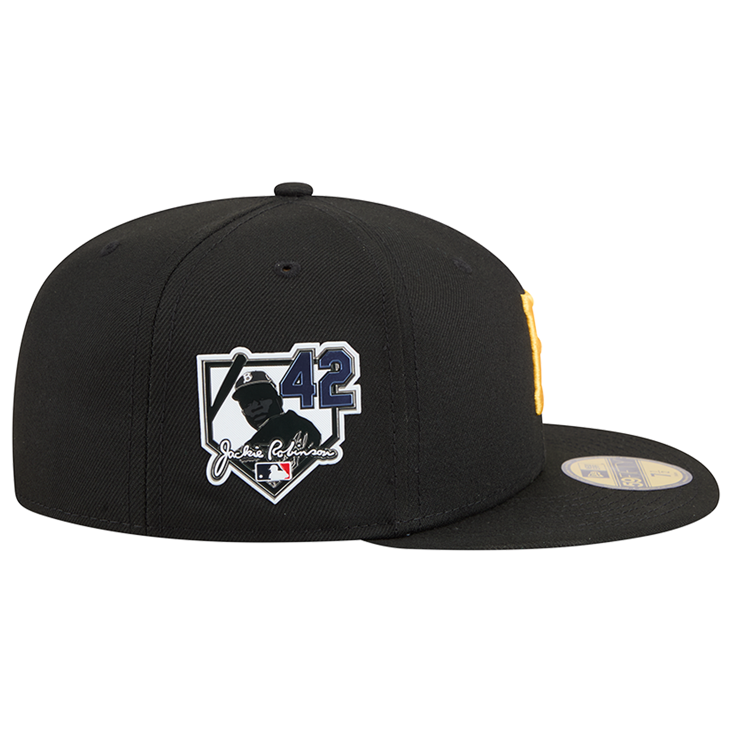 New Era Pirates MLB26 JRD 5950 Cap - Men's - Black/Yellow