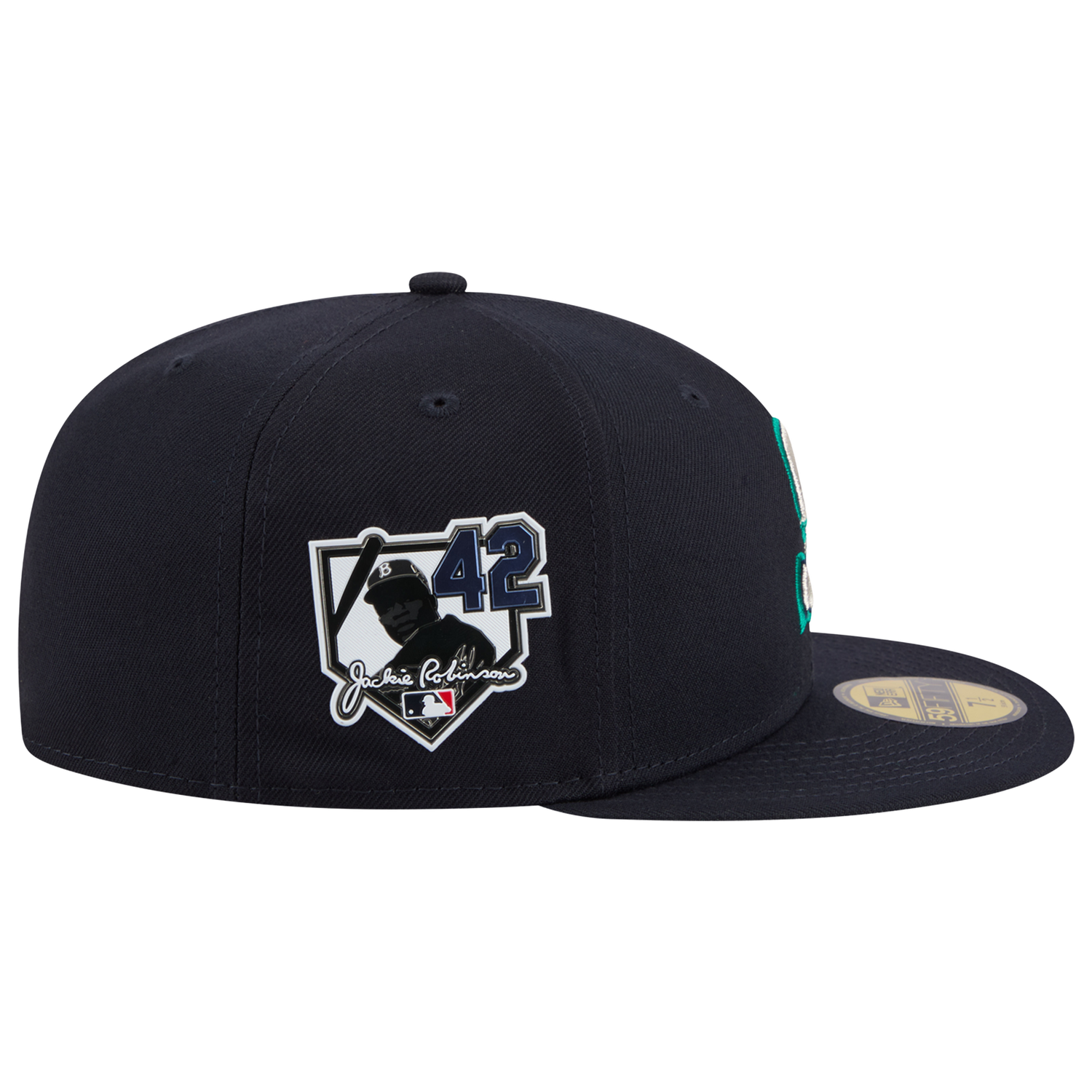 New Era Mariners MLB26 JRD 5950 Cap - Men's - Silver/Navy/Green