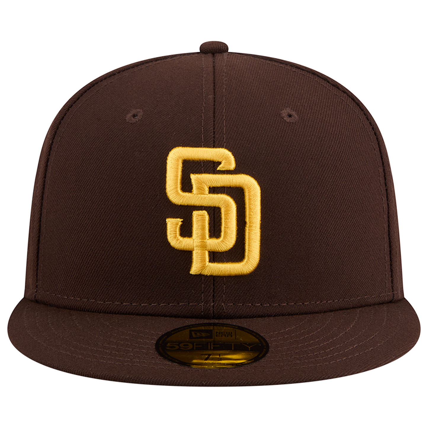 New Era Padres MLB26 JRD 5950 Cap - Men's - Brown/Yellow