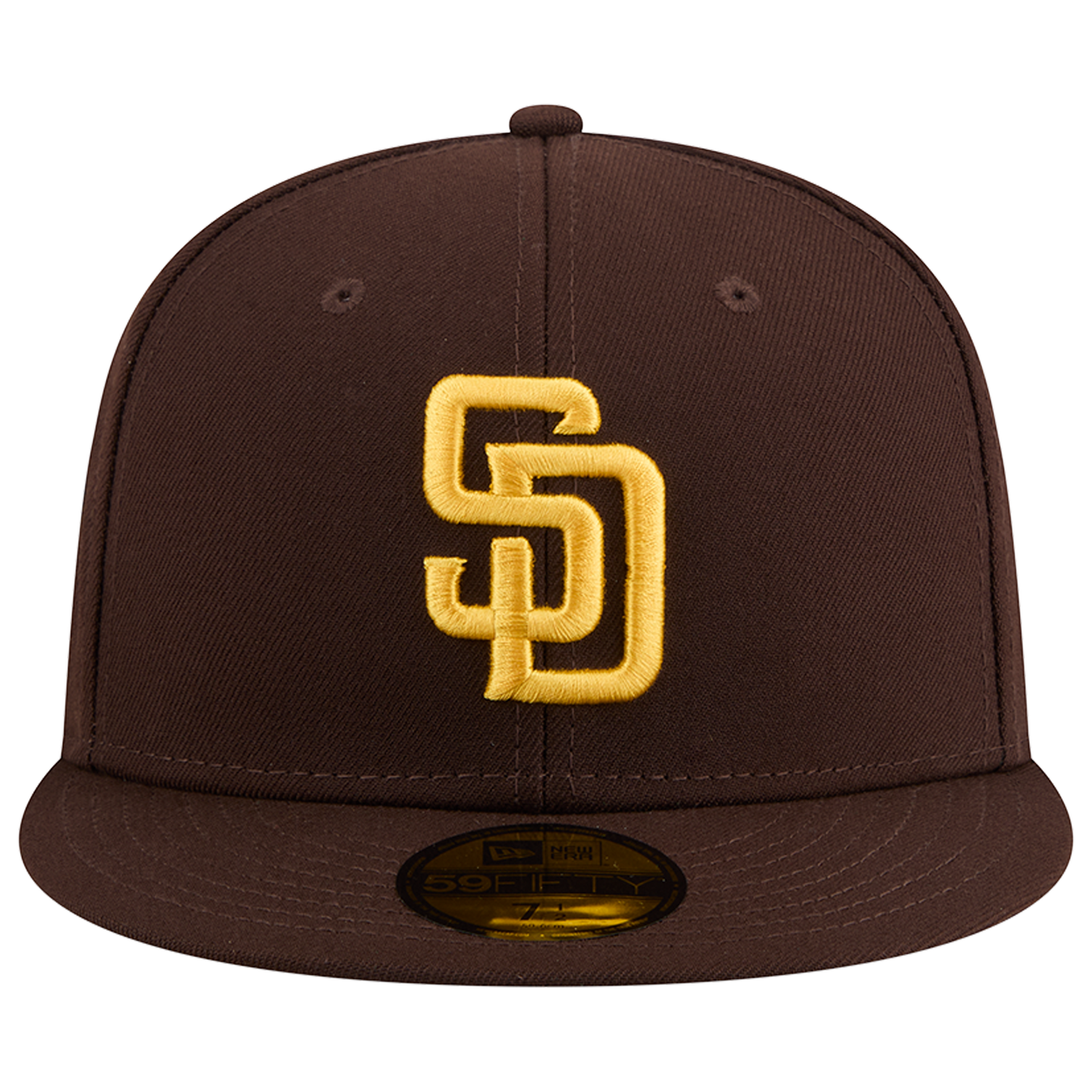 New Era Padres MLB26 JRD 5950 Cap - Men's - Brown/Yellow