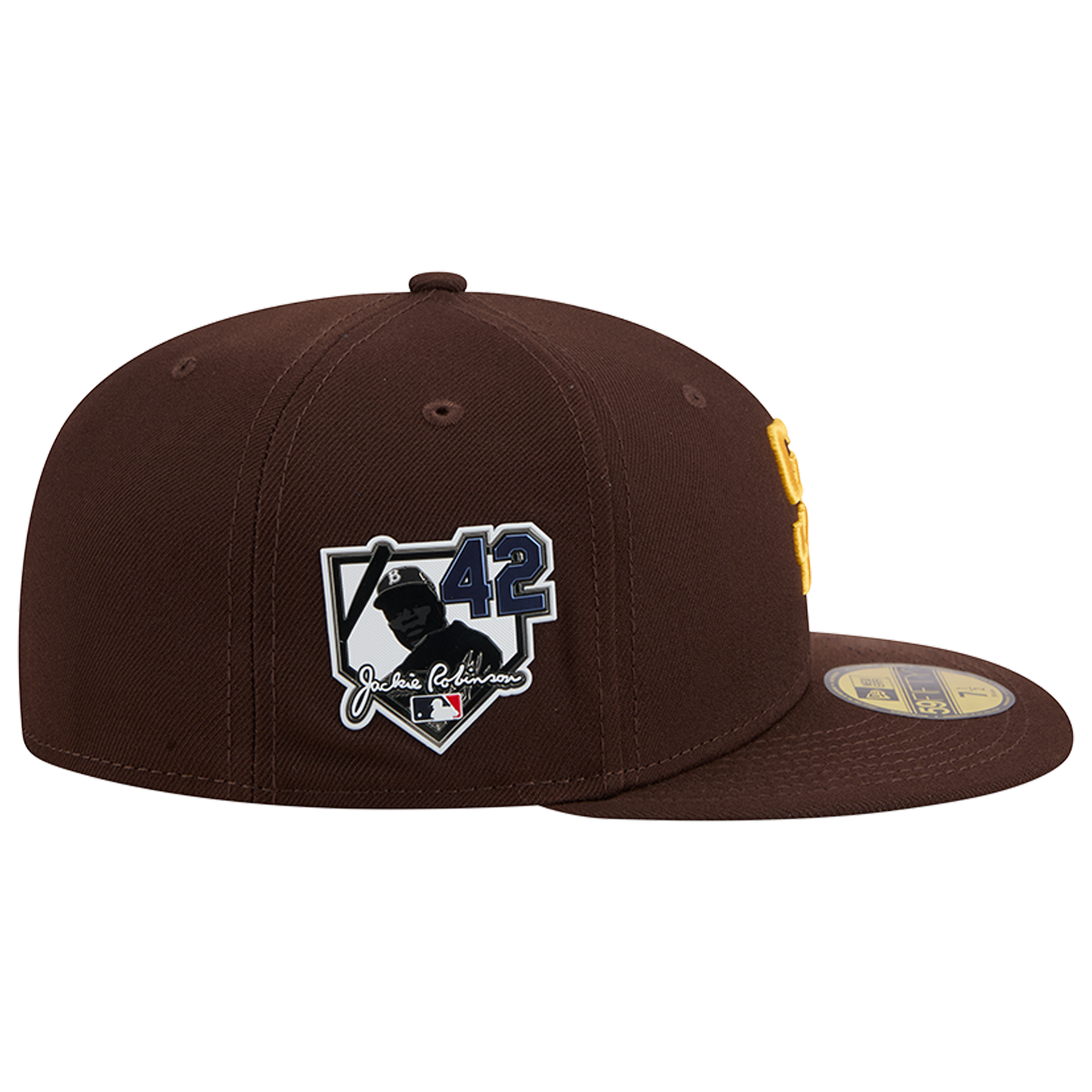 New Era Padres MLB26 JRD 5950 Cap - Men's - Brown/Yellow