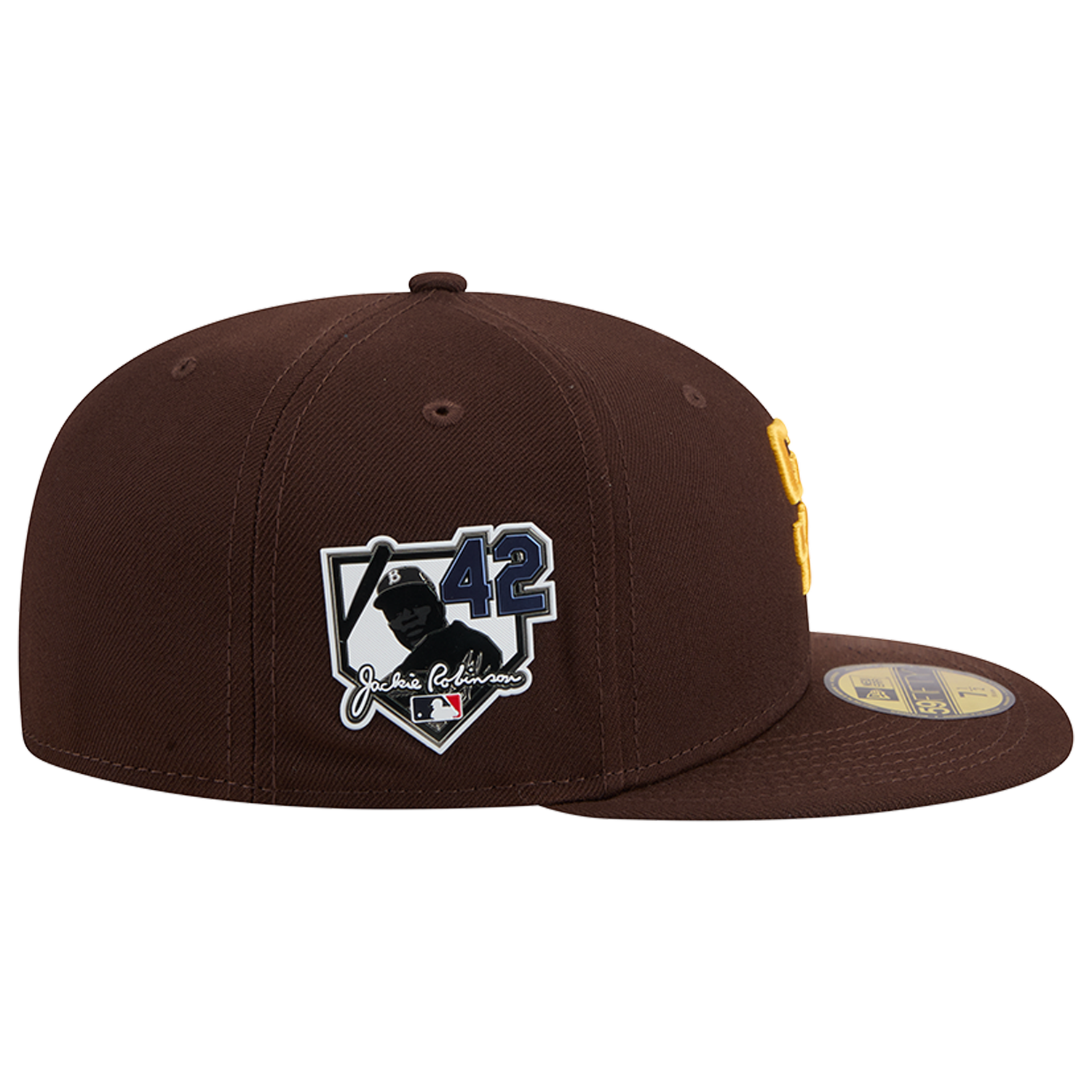 New Era Padres MLB26 JRD 5950 Cap - Men's - Brown/Yellow