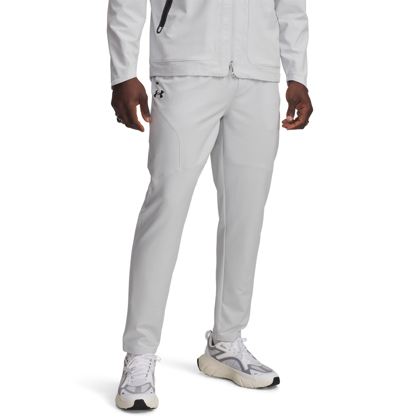 Under Armour Unstoppable Tapered Pants - Men's - Black/Halo Gray