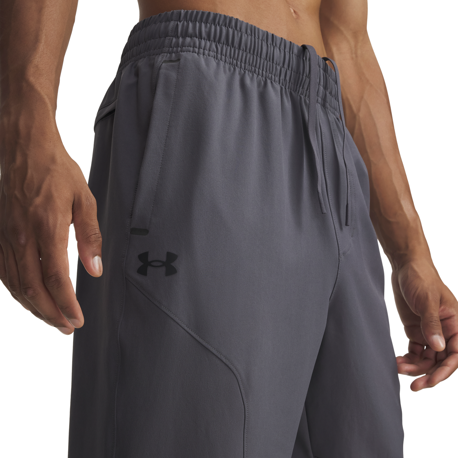 Under Armour Unstoppable Tapered Pants - Men's - Castlerock/Black