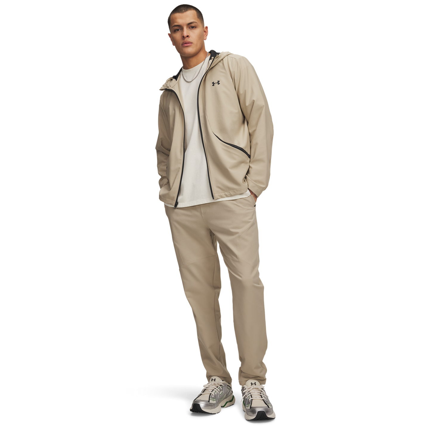 Under Armour Unstoppable Tapered Pants - Men's - City Khaki/Black