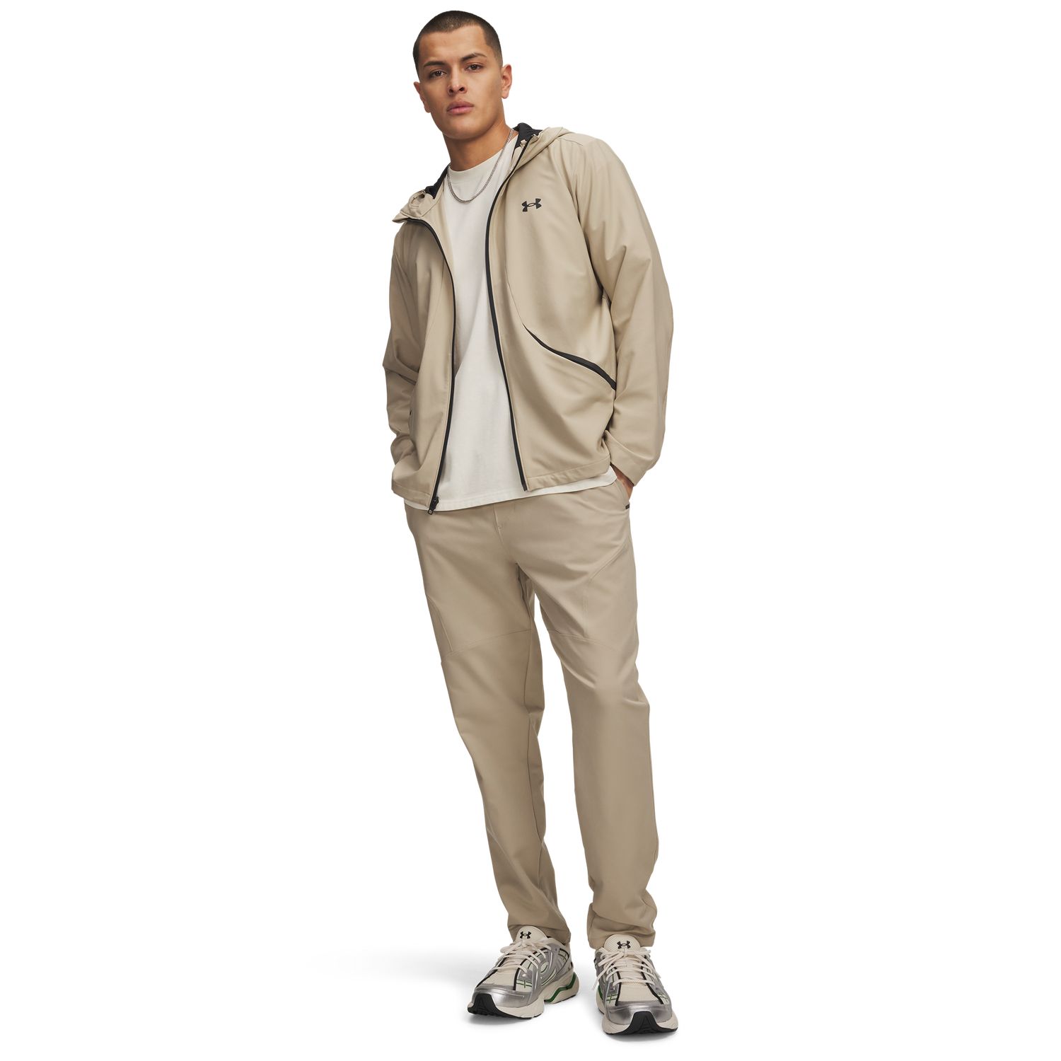 Under Armour Unstoppable Tapered Pants - Men's - City Khaki/Black