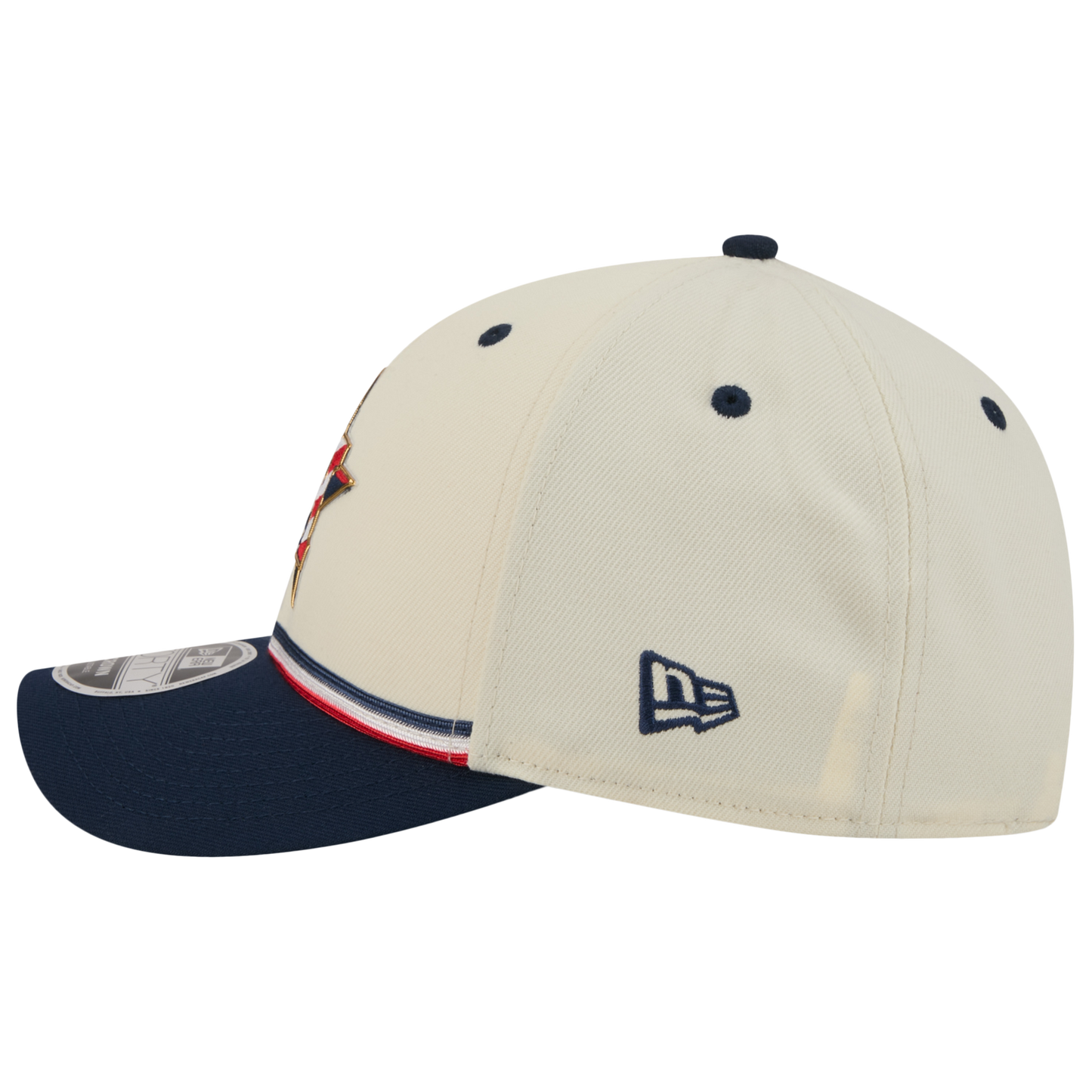 New Era Astros MLB26 July 4 940MC Cap - Men's - Blue/Red/Tan