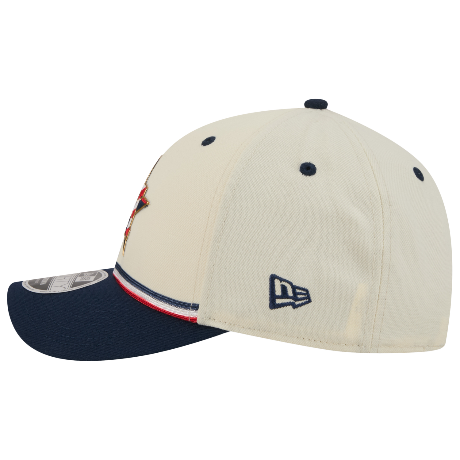 New Era Astros MLB26 July 4 940MC Cap - Men's - Blue/Red/Tan