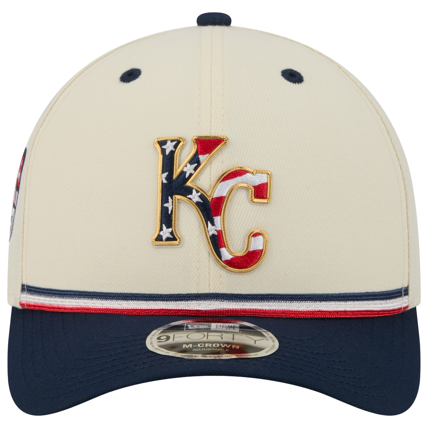 New Era Royals MLB26 July 4 940MC Cap - Men's - Red/Tan/Blue