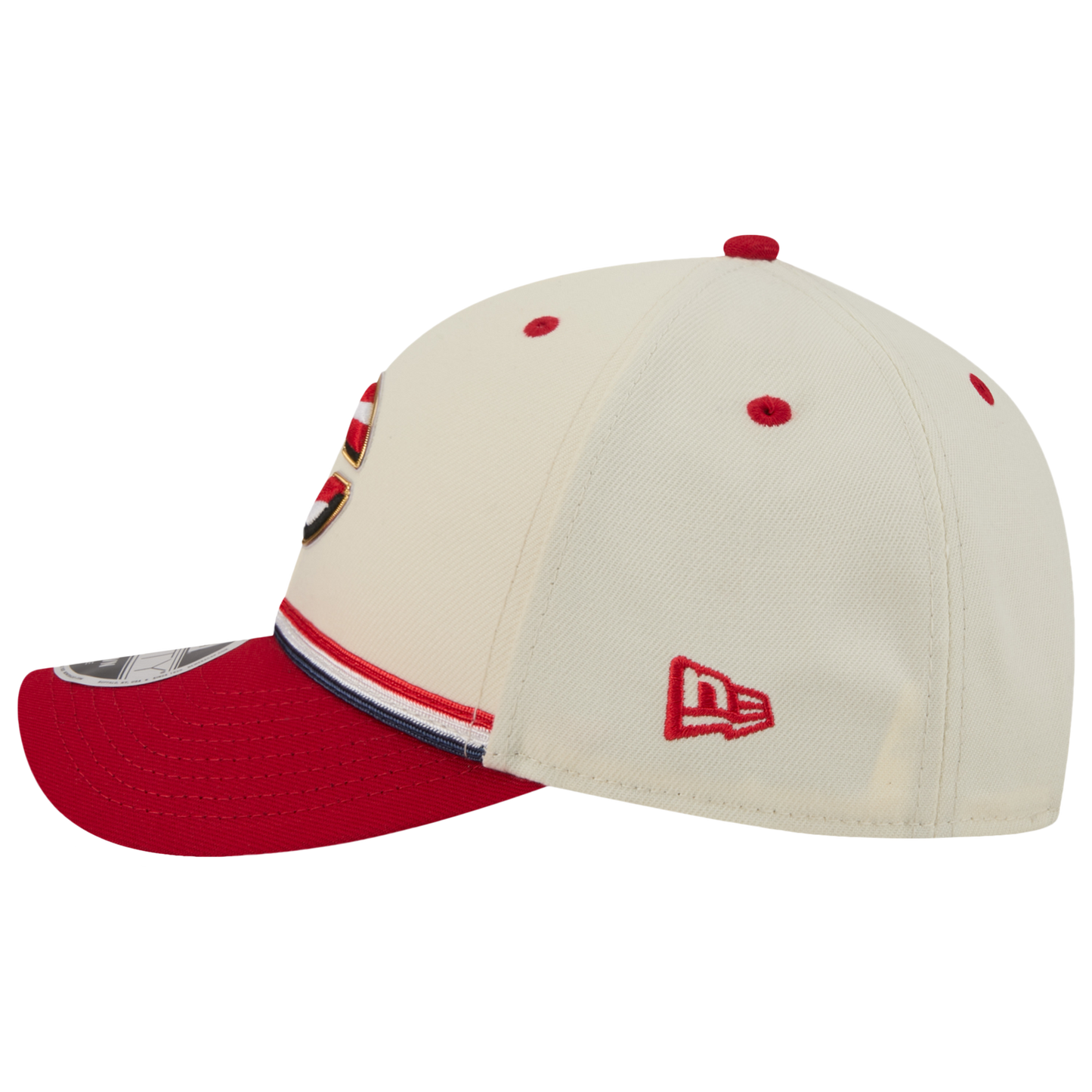 New Era Reds MLB26 July 4 940MC Cap - Men's - Blue/Red/Tan