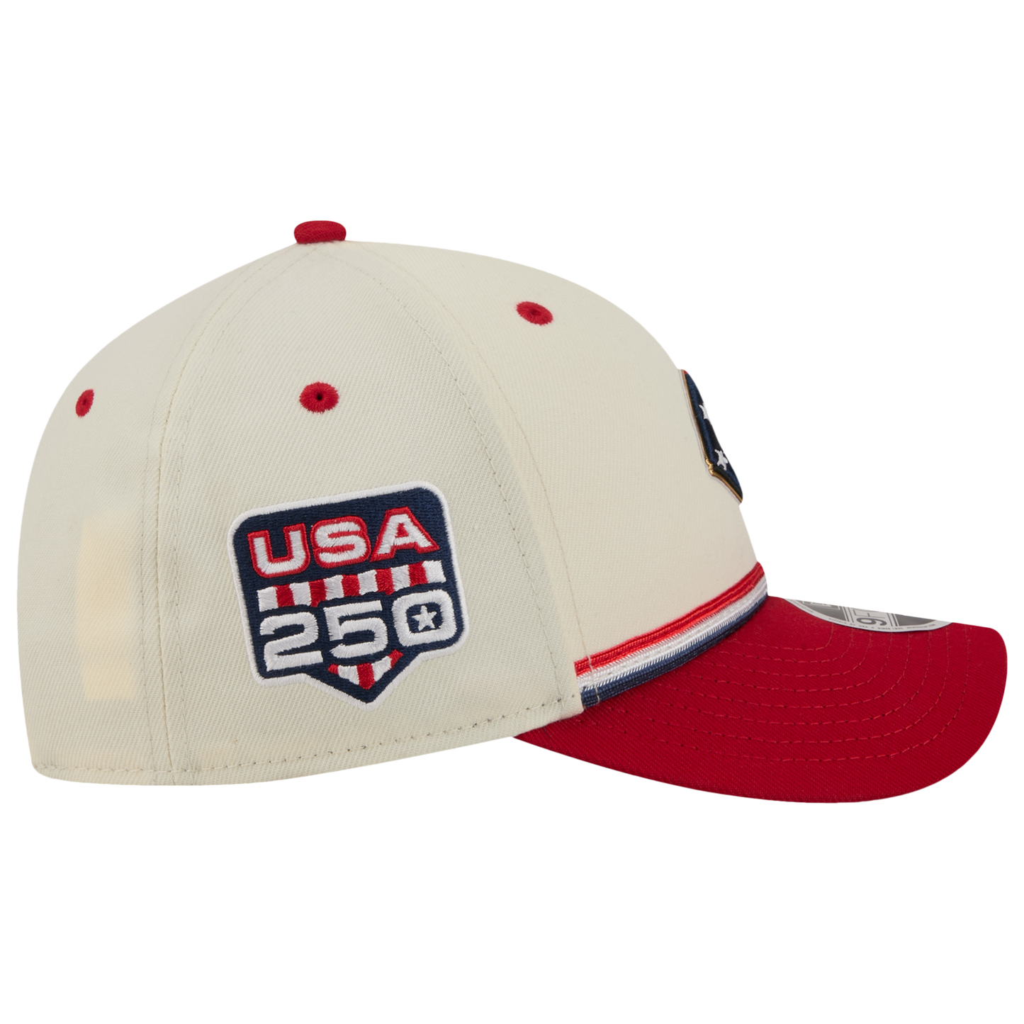 New Era Reds MLB26 July 4 940MC Cap - Men's - Blue/Red/Tan