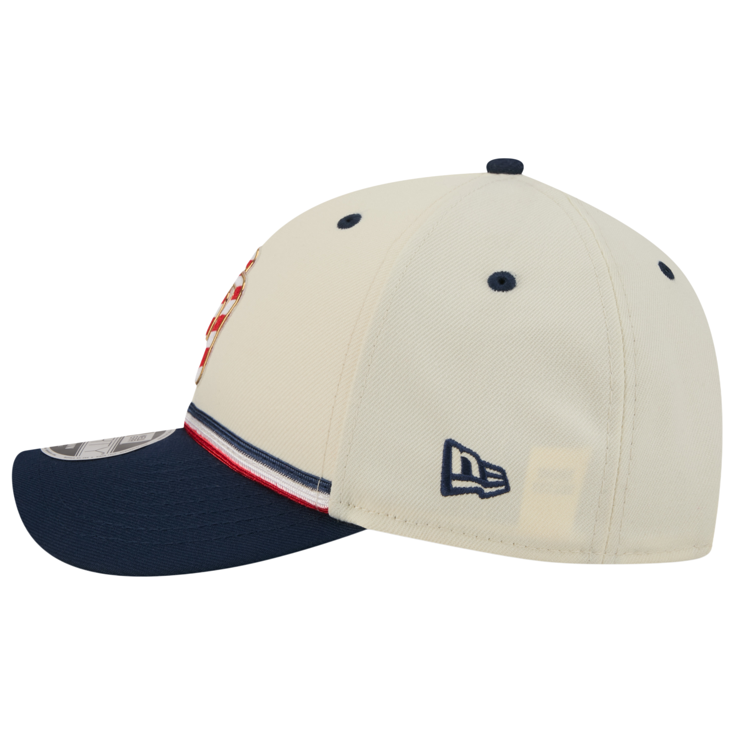 New Era Padres MLB26 July 4 940MC Cap - Men's - Red/Blue/Tan