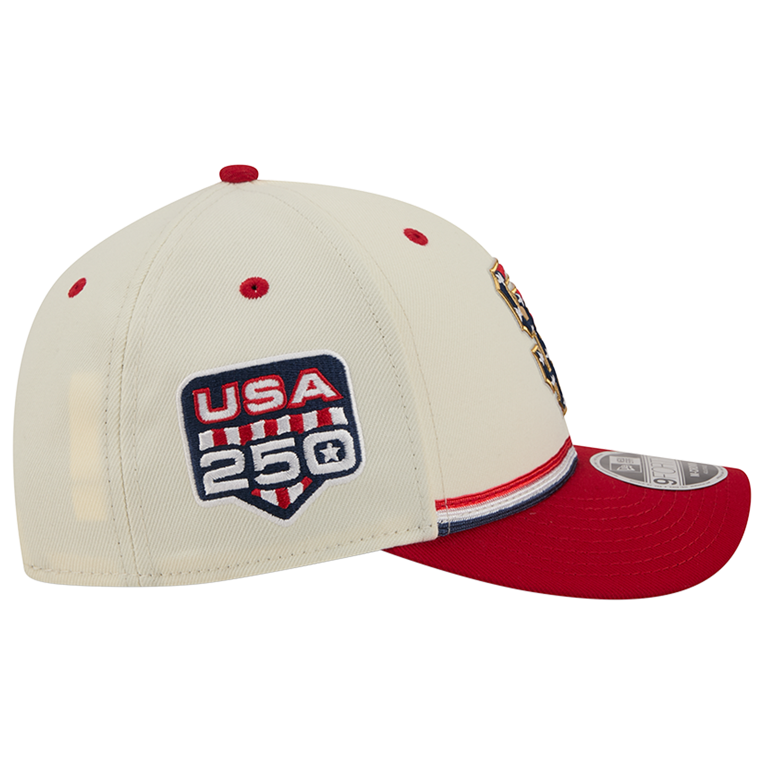 New Era Giants MLB26 July 4 940MC Cap - Men's - Blue/Tan/Red