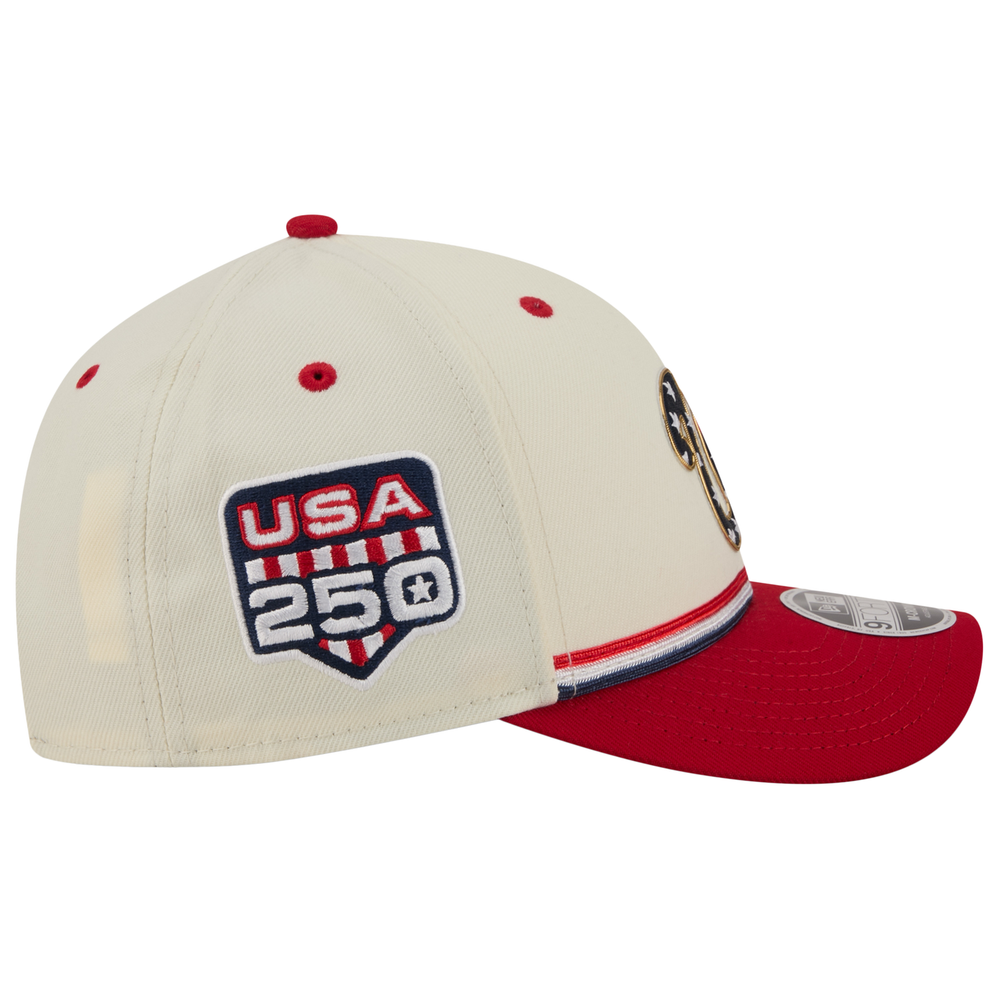 New Era Nationals MLB26 July 4 940MC Cap - Men's - Tan/Blue/Red