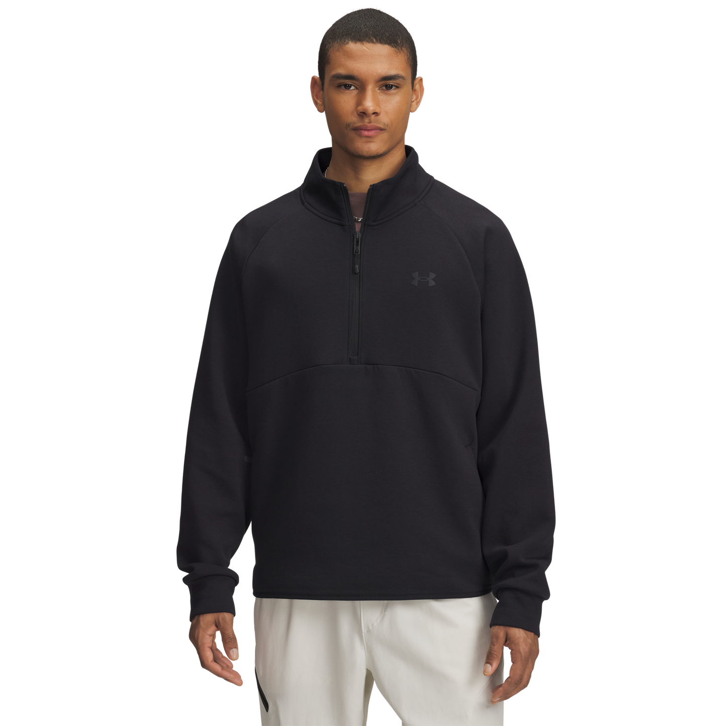Under Armour Unstoppable Fleece Half-Zip - Men's - Black/Black