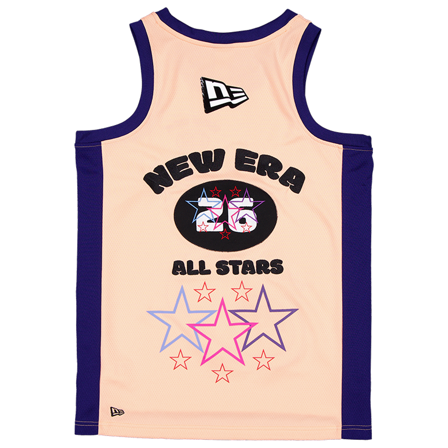 New Era Jae Tips X NBA All-Star Game Jersey - Men's - Multi/Pastel Orange