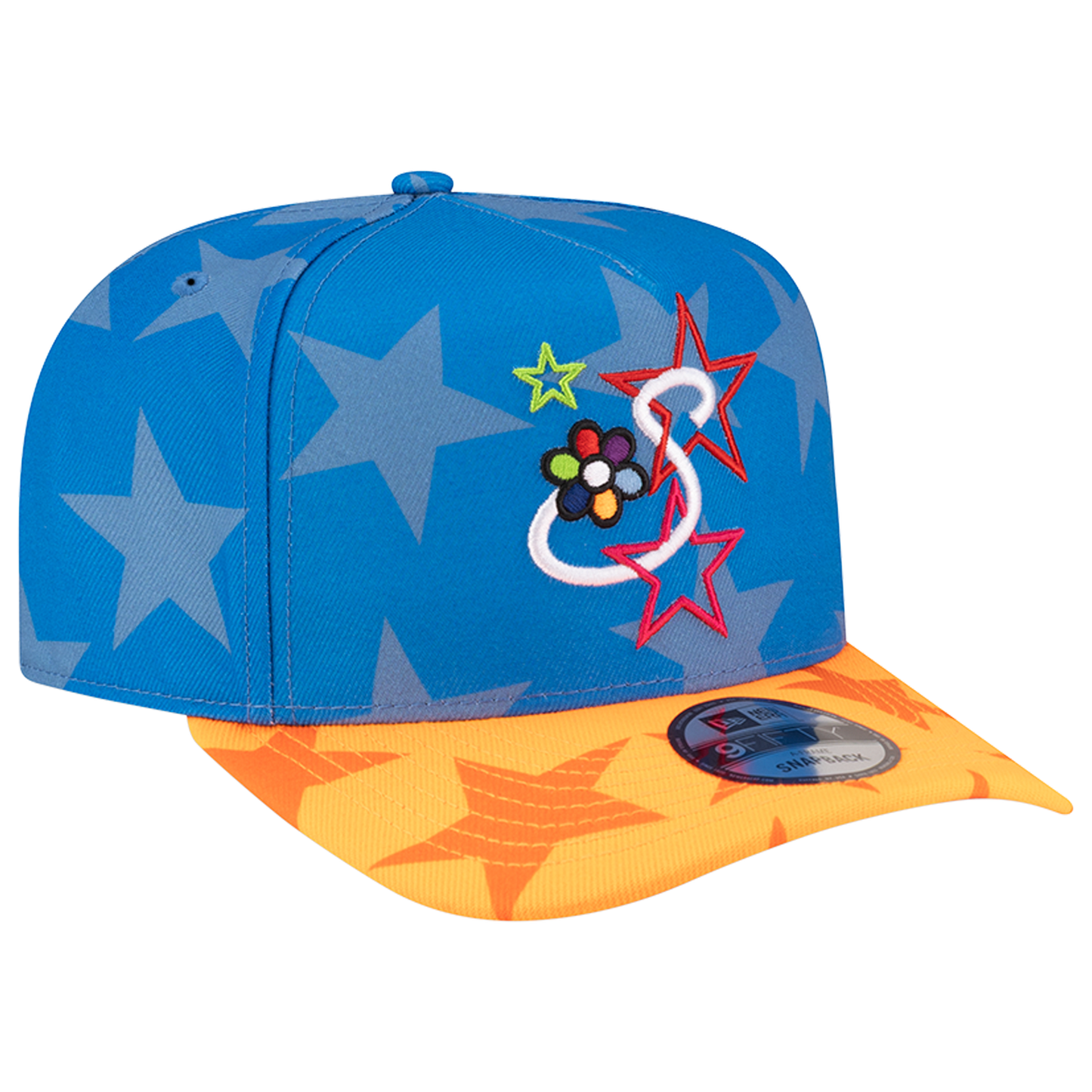 New Era Jae Tips X NBA All-Star Game 9FIFTY A-Frame Cap - Men's - Multi/Multi