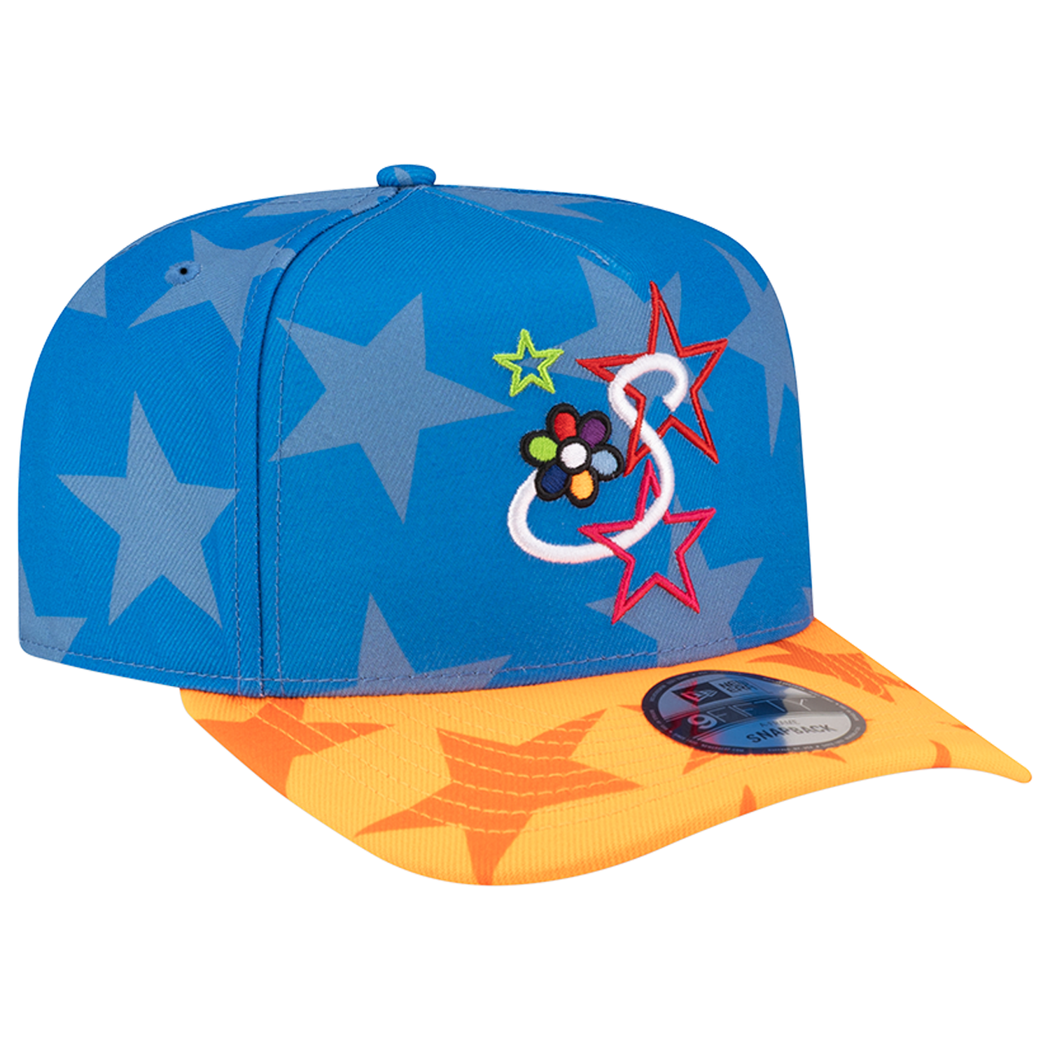 New Era Jae Tips X NBA All-Star Game 9FIFTY A-Frame Cap - Men's - Multi/Multi