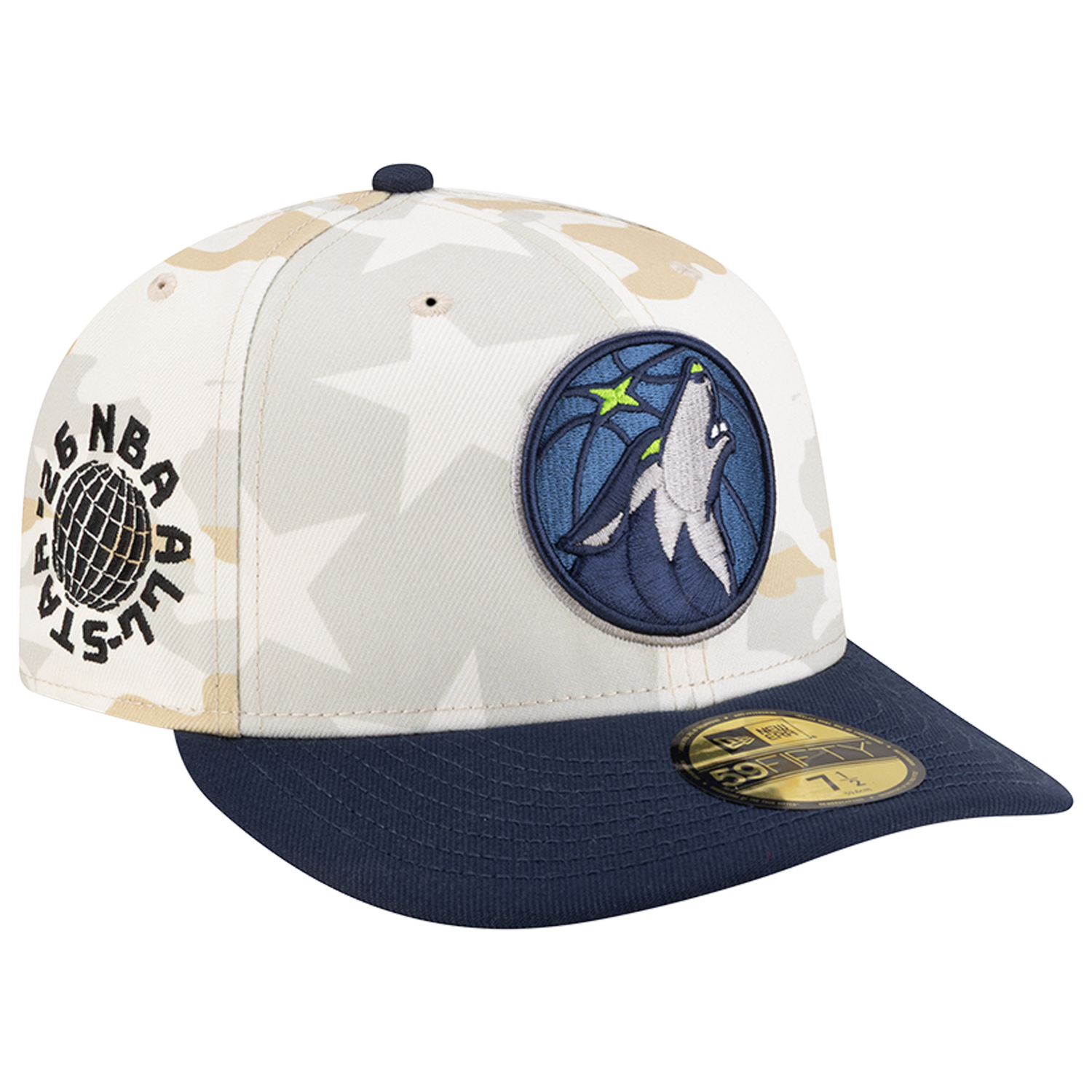 New Era Timberwolves Jae Tips X NBA ASG 59FIFTY Cap - Men's - Multi/Multi
