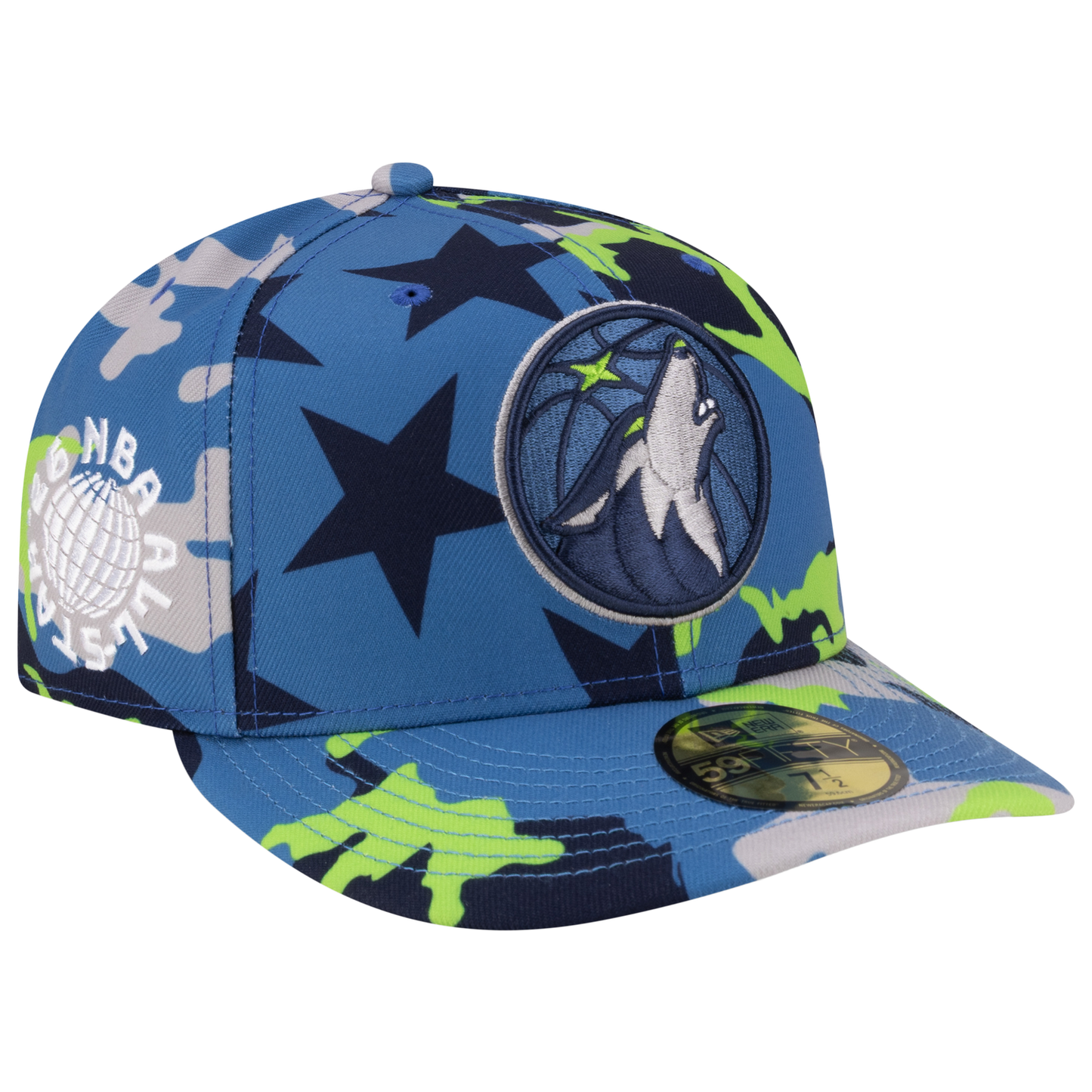 New Era Timberwolves Jae Tips X NBA ASG 59FIFTY Cap - Men's - Multi/Multi
