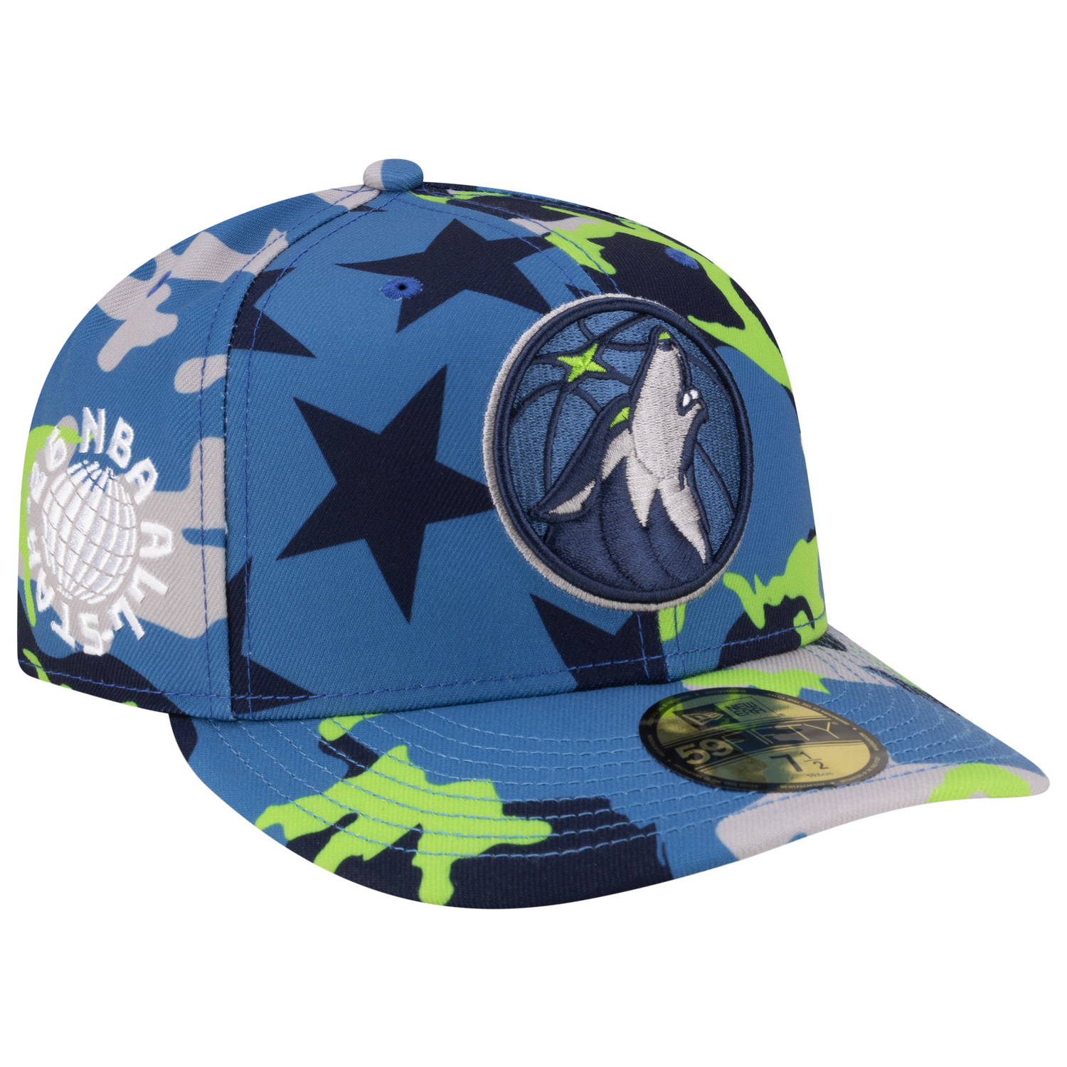 New Era Timberwolves Jae Tips X NBA ASG 59FIFTY Cap - Men's - Multi/Multi