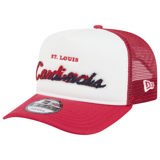 New Era Cardinals F1 9FIFTY A-Frame Cap - Men's - Red/Chalk White