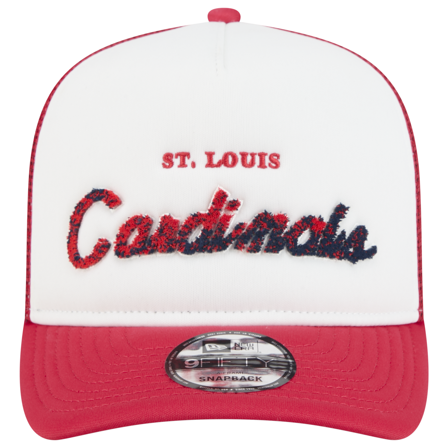 New Era Cardinals F1 9FIFTY A-Frame Cap - Men's - Red/Chalk White