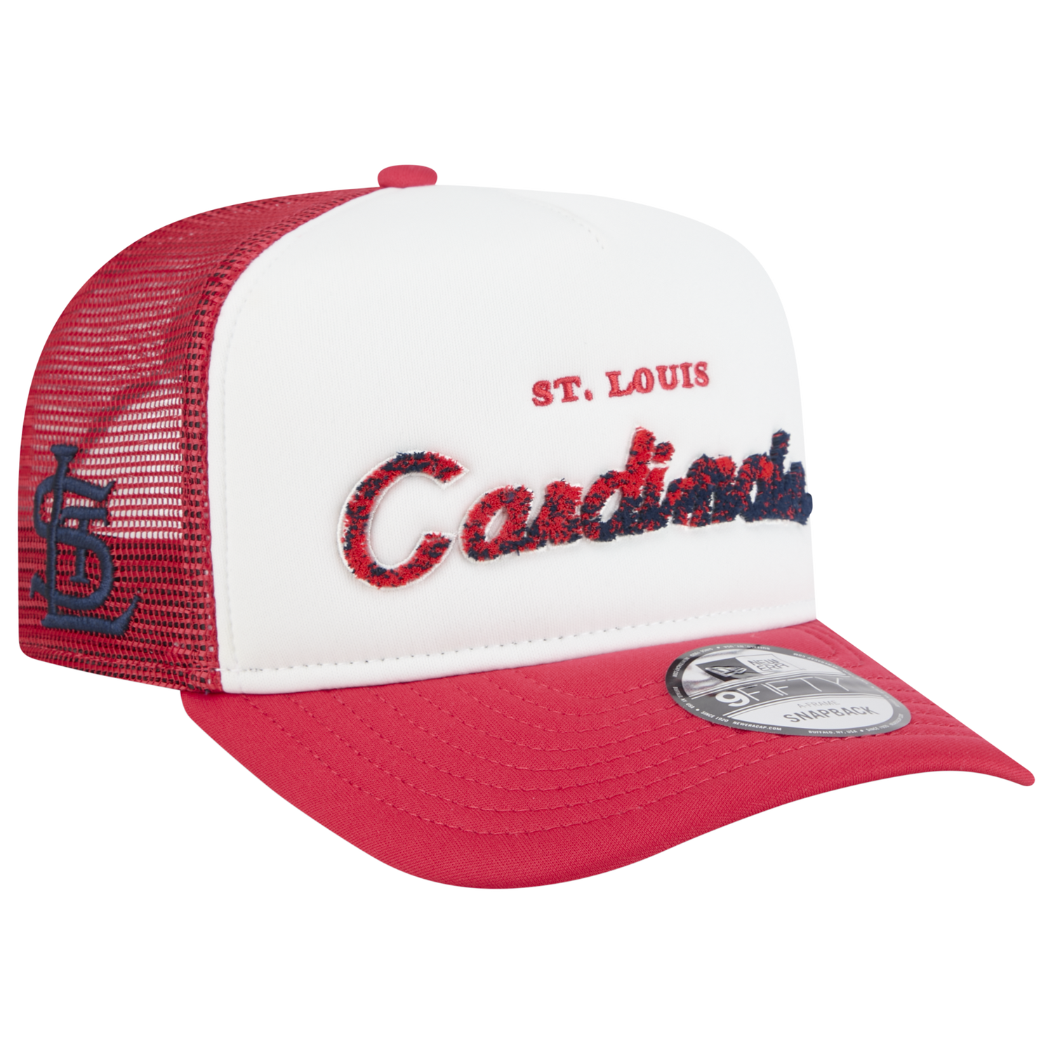 New Era Cardinals F1 9FIFTY A-Frame Cap - Men's - Red/Chalk White