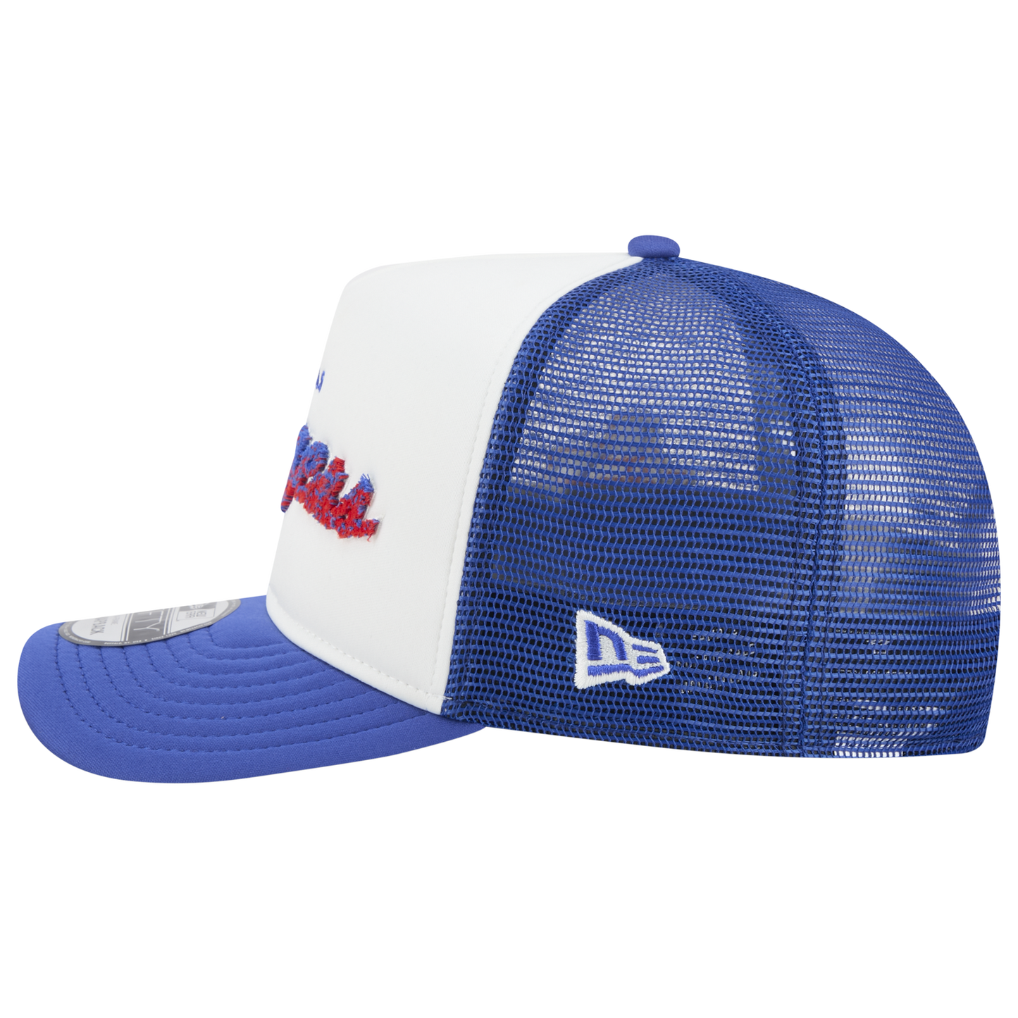 New Era Rangers F1 9FIFTY A-Frame Cap - Men's - Chalk White/Blue