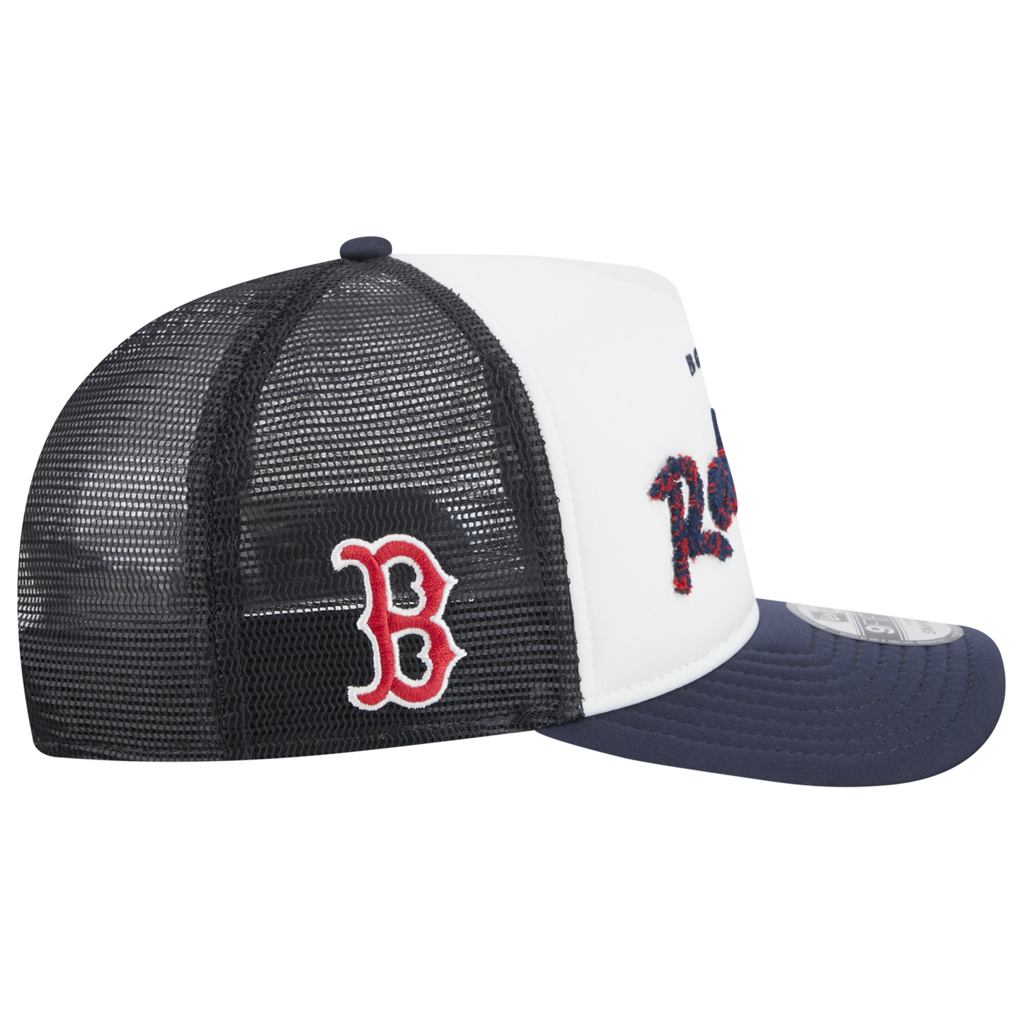 New Era Red Sox F1 9FIFTY A-Frame Cap - Men's - Chalk White/Navy